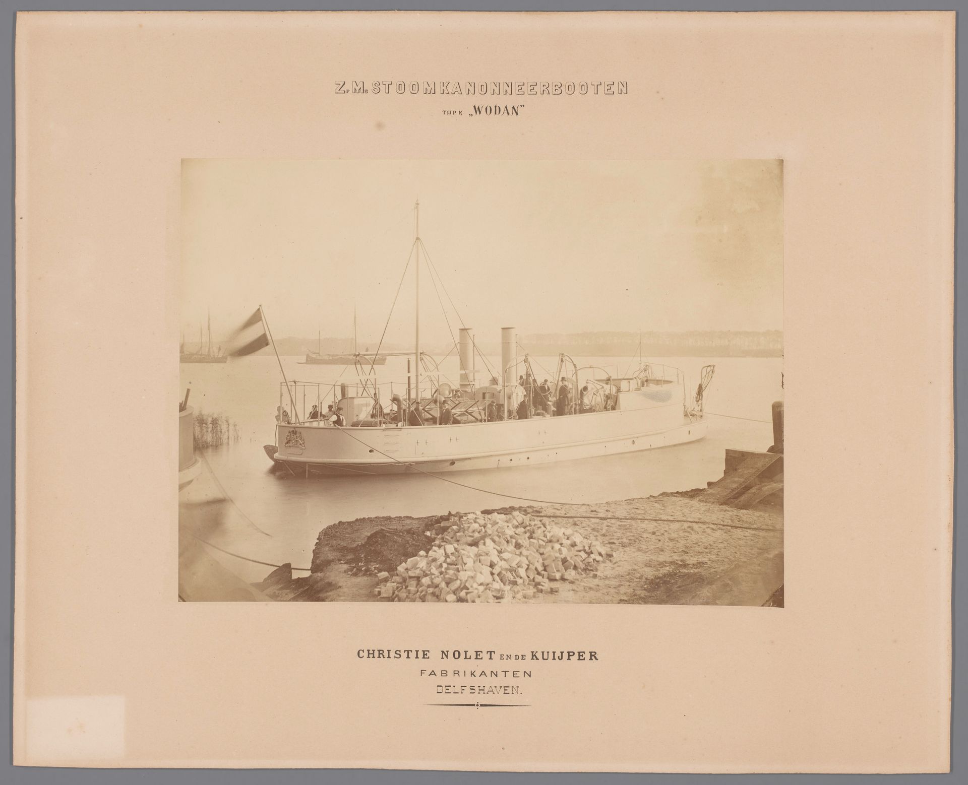 Dutch Ironclad Wodan by Anonymous