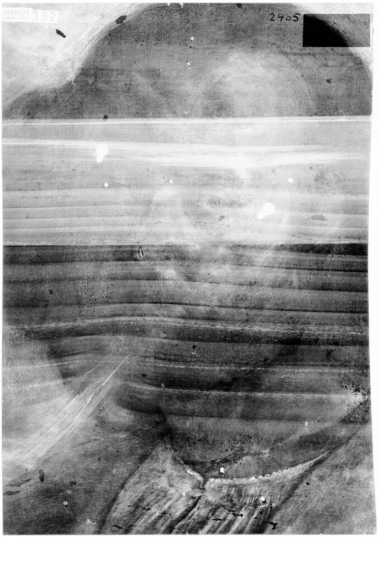 X-radiograph(s) of "Portrait of a Man" by Artist of original: Jacopo Palma (called il Vecchio)
