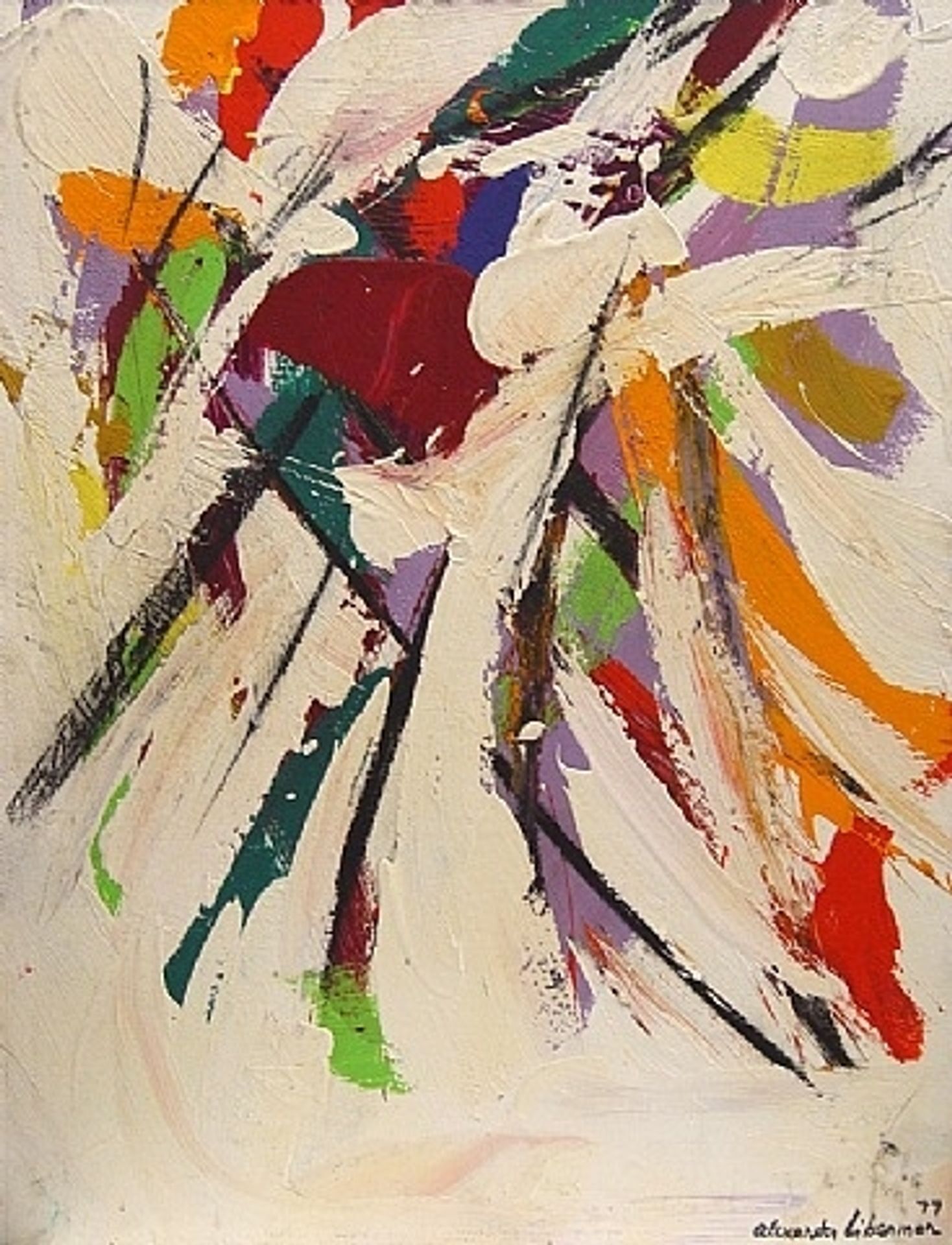 Untitled Abstract by Alexander Liberman