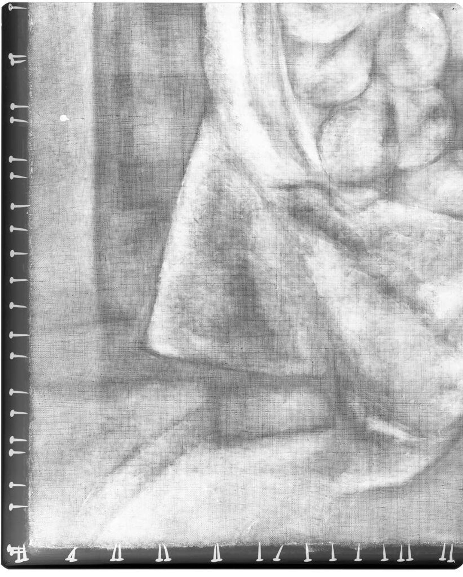 X-radiograph(s) of "Still Life With Commode" by Artist of original: Paul CÃ©zanne