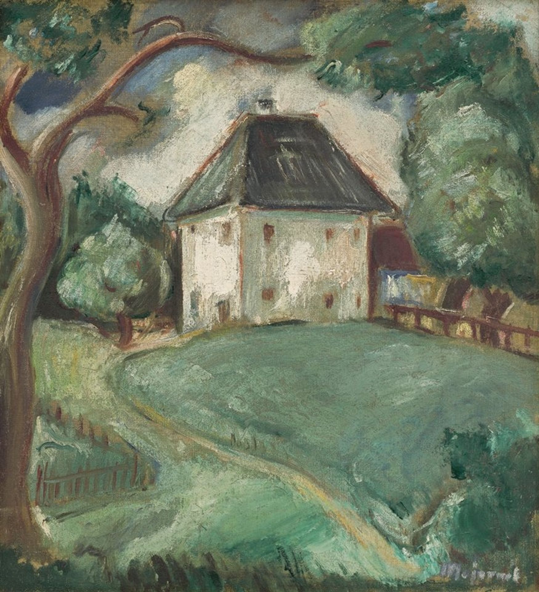 Landscape near Třeboň by Cyprián Majerník
