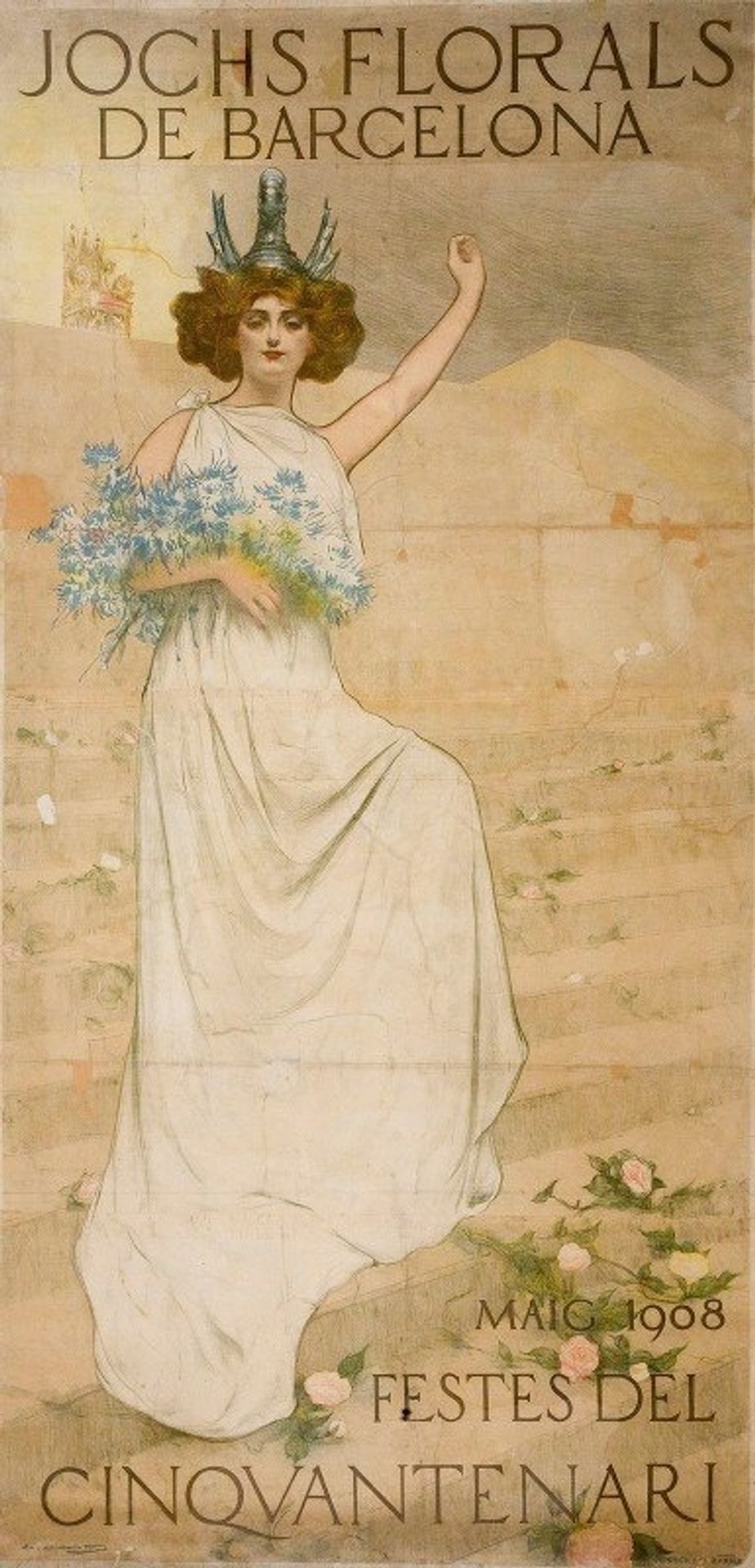 Jochs Florals De Barcelona. Festes Del Cinquantenari by Ramón Casas