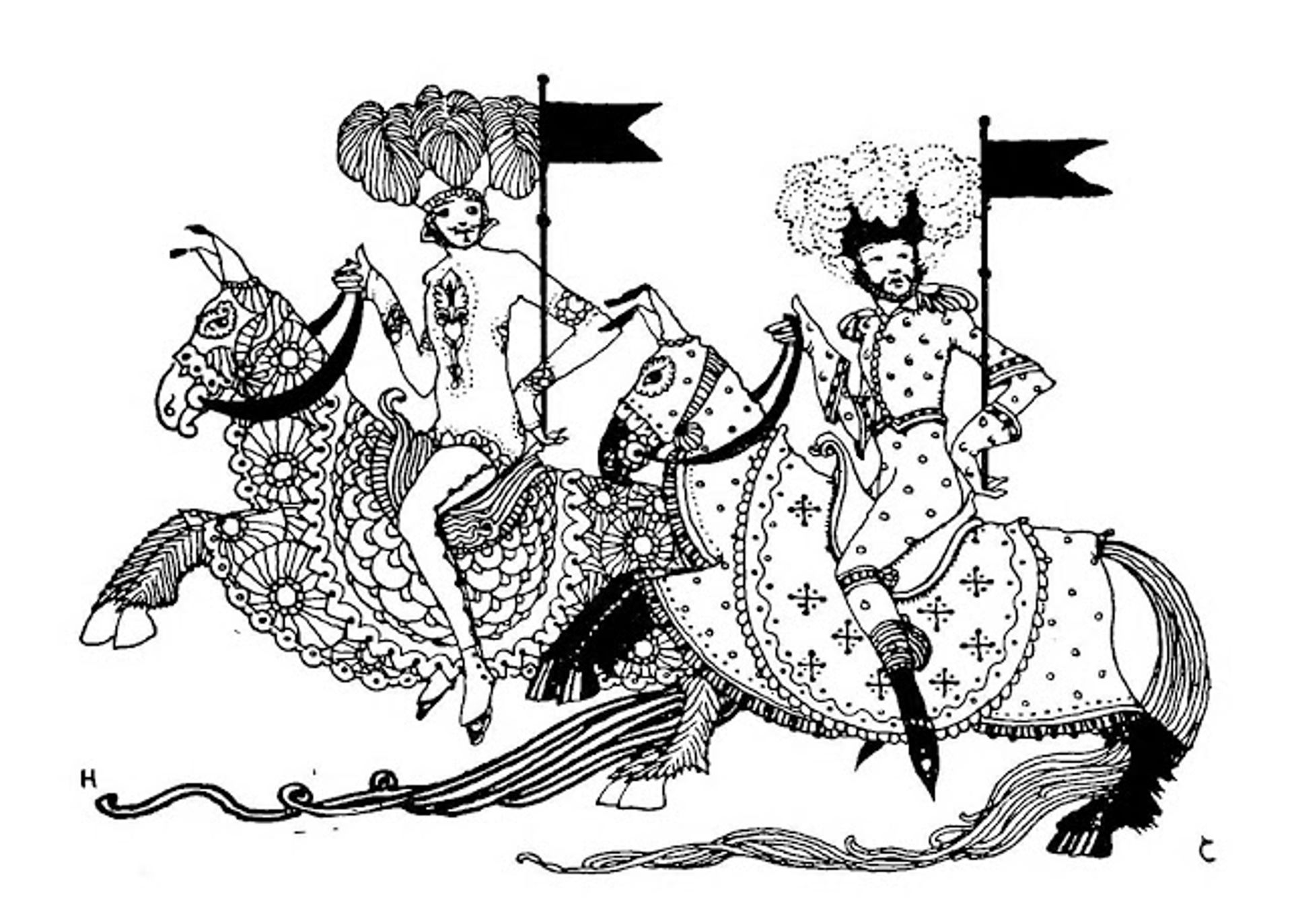 The Year's at the Spring by Harry Clarke