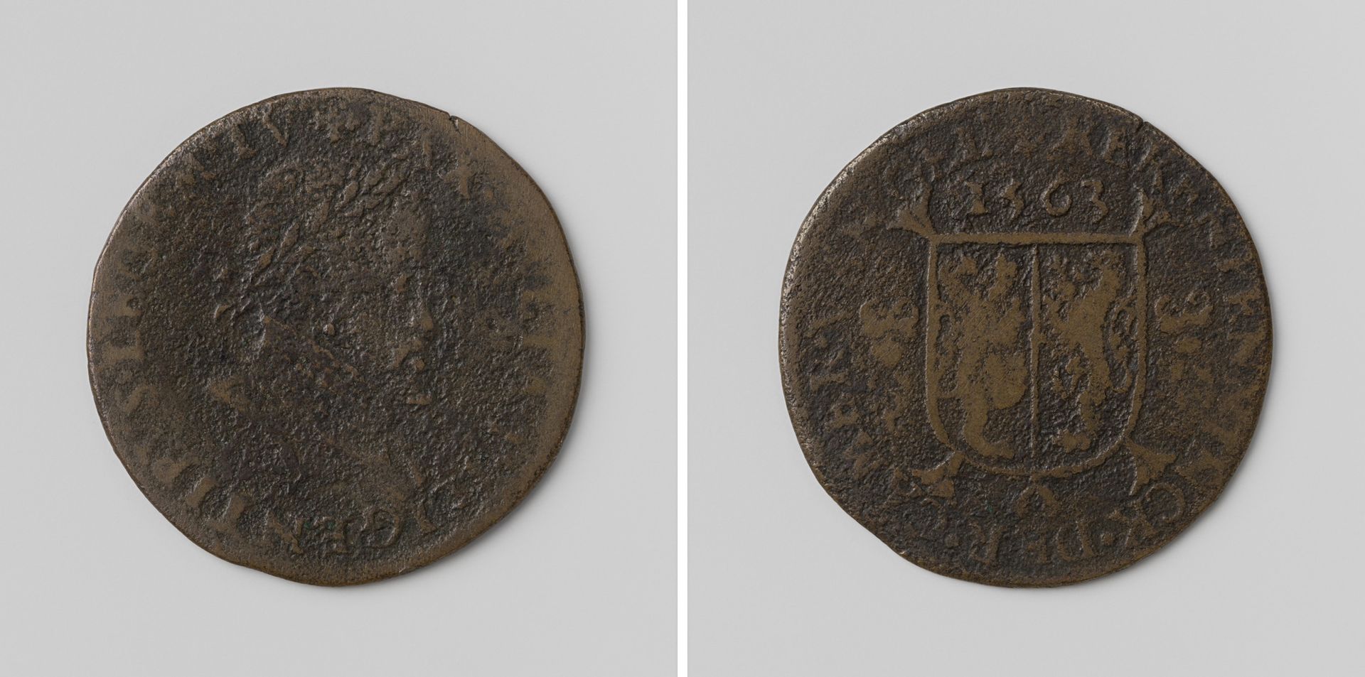 Filips II, koning van Spanje, rekenpenning van de rekenkamer van Gelderland te Arnhem by Anonymous