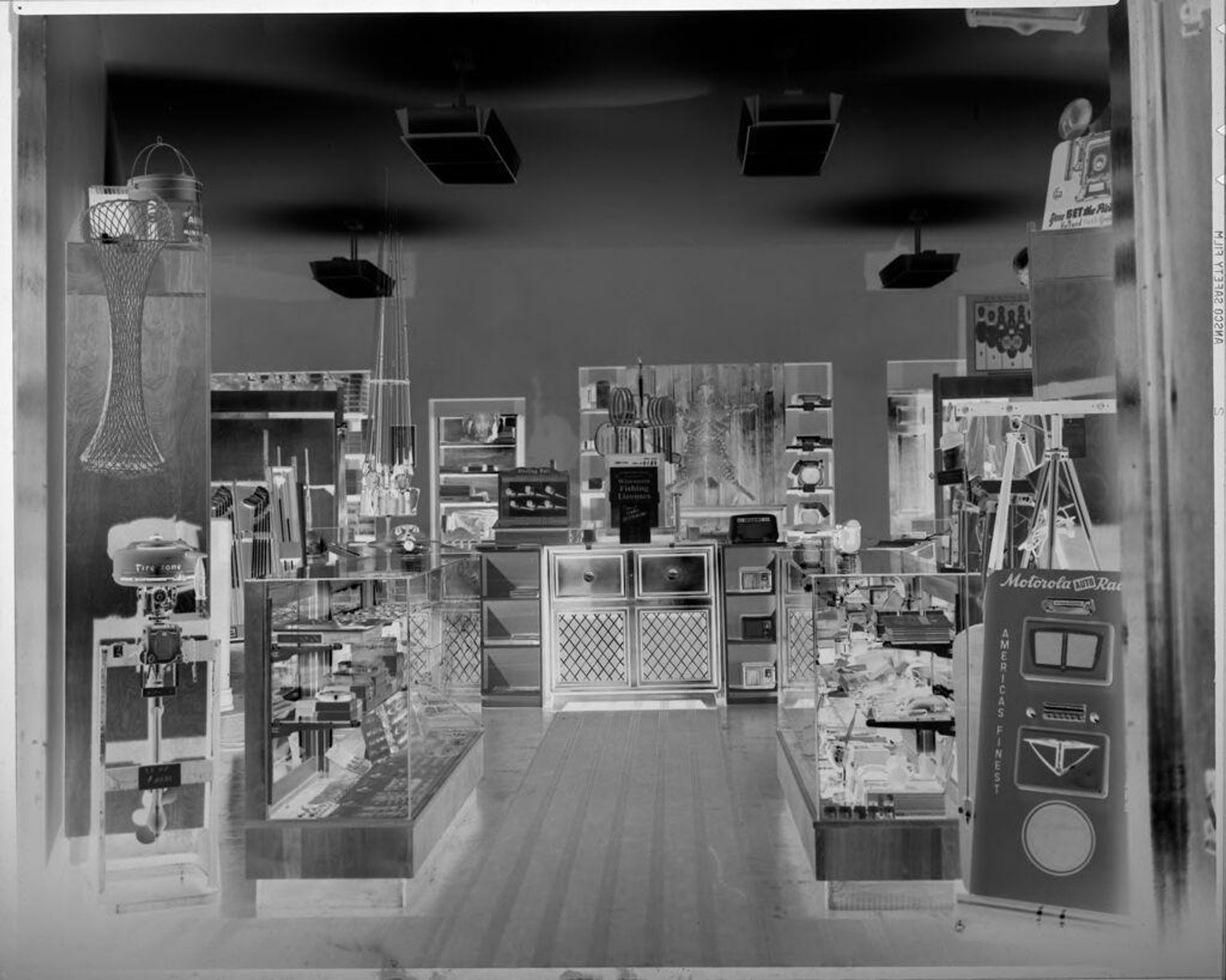 Untitled (interior of sporting goods store) by John Howell