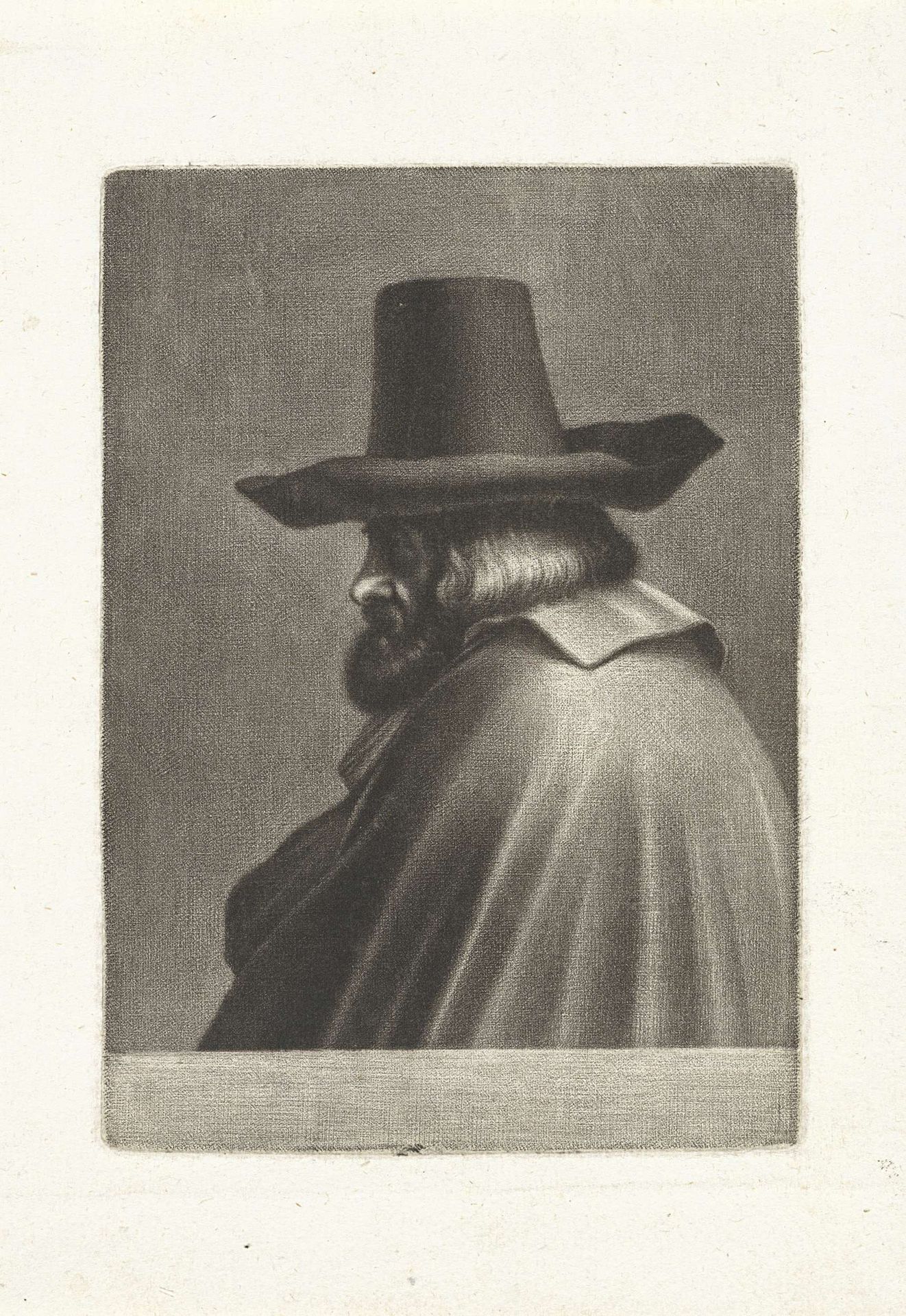 Portret van Niclaus Weinstein by Johann Friedrich Leonard