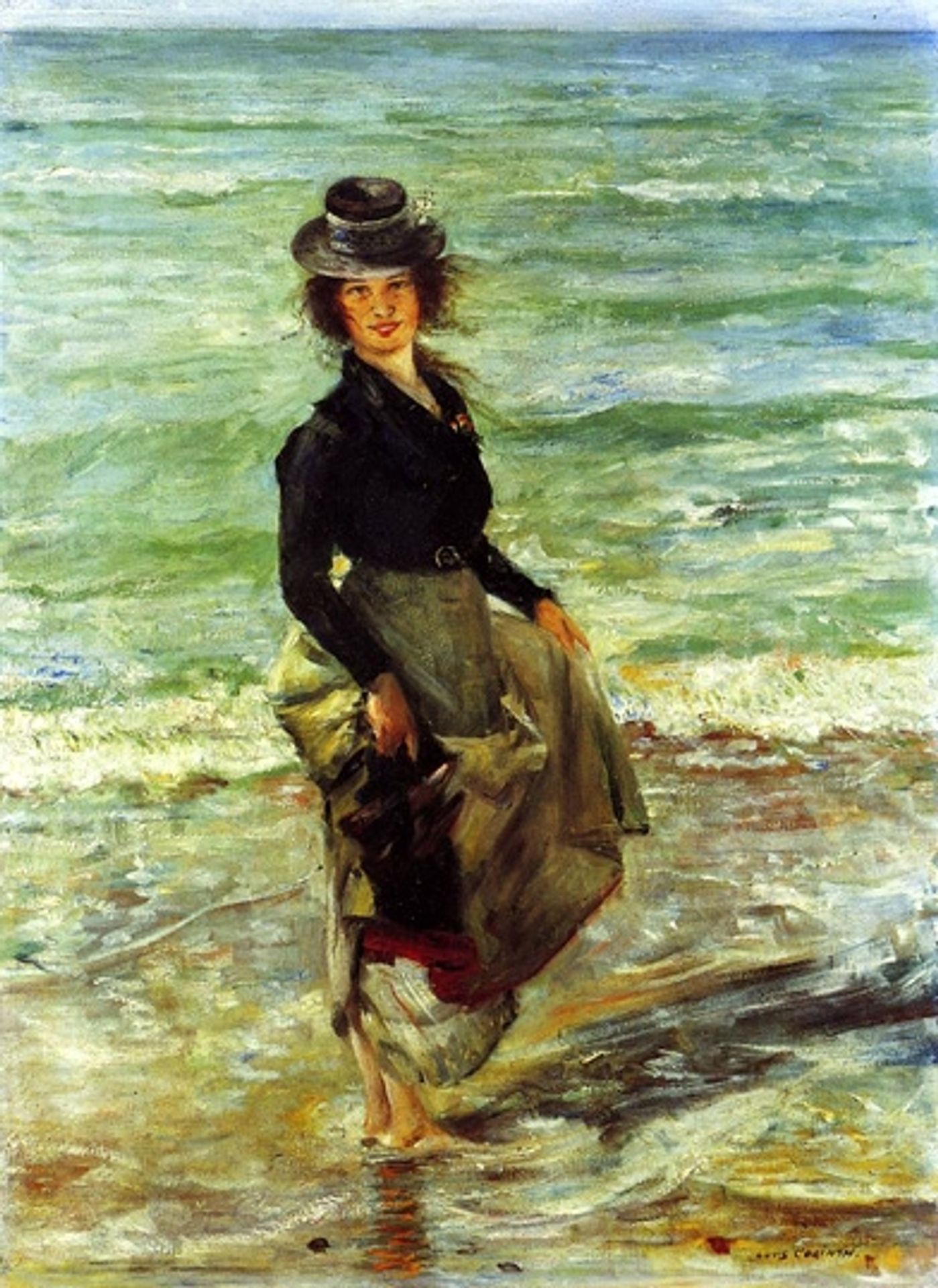 Paddel-Petermannchen by Lovis Corinth