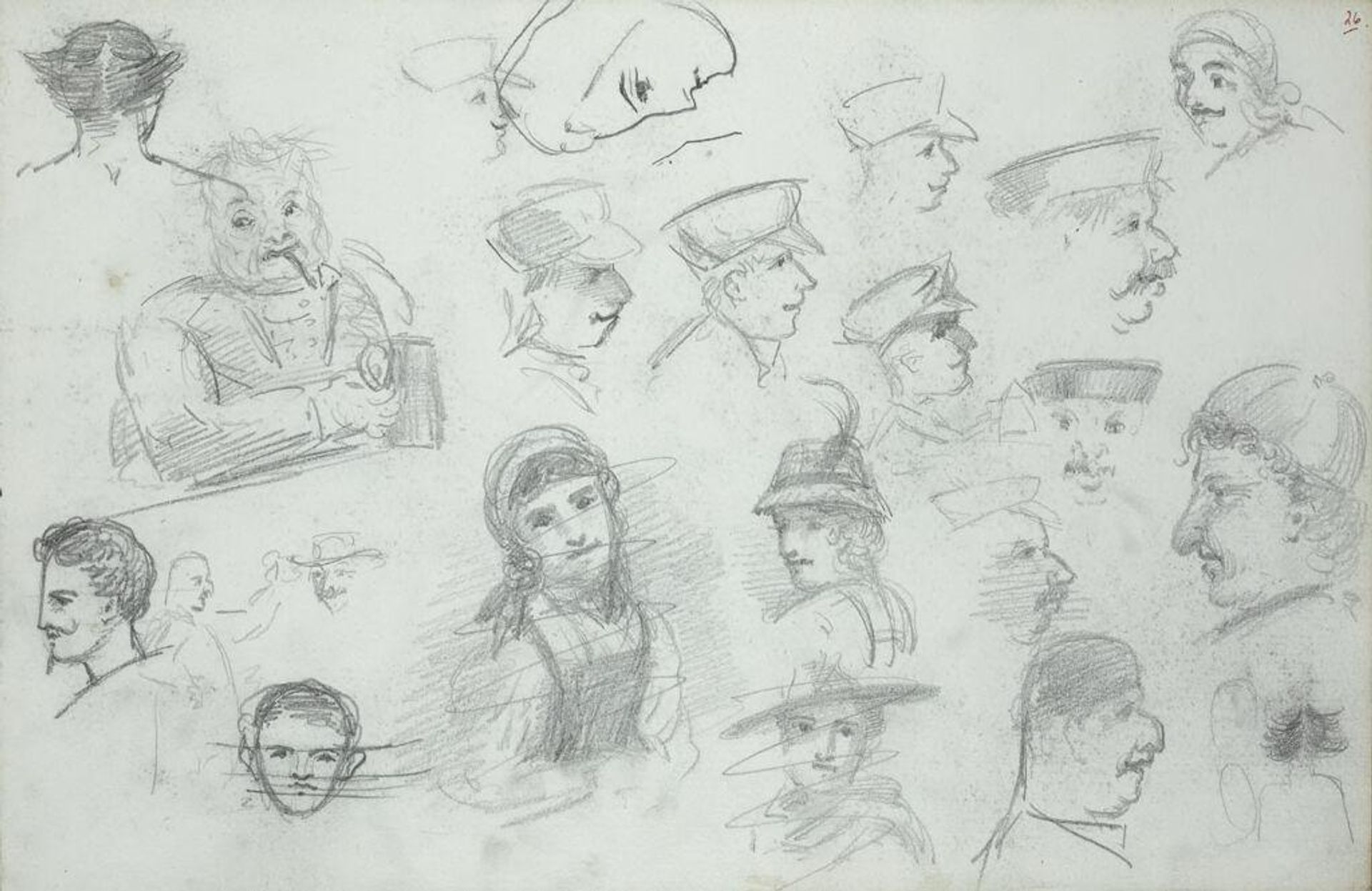 Sketches and Caricatures by John Singer Sargent