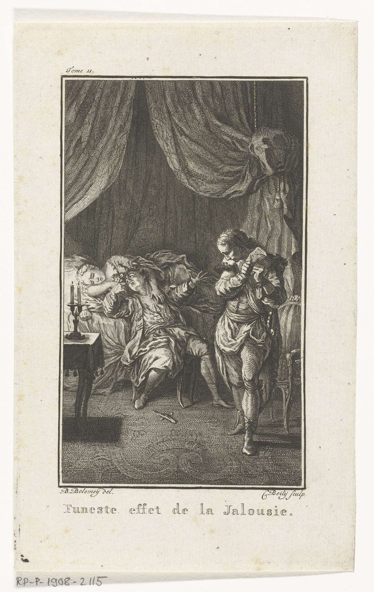 Funeste effet de la jalousie by Charles Boily