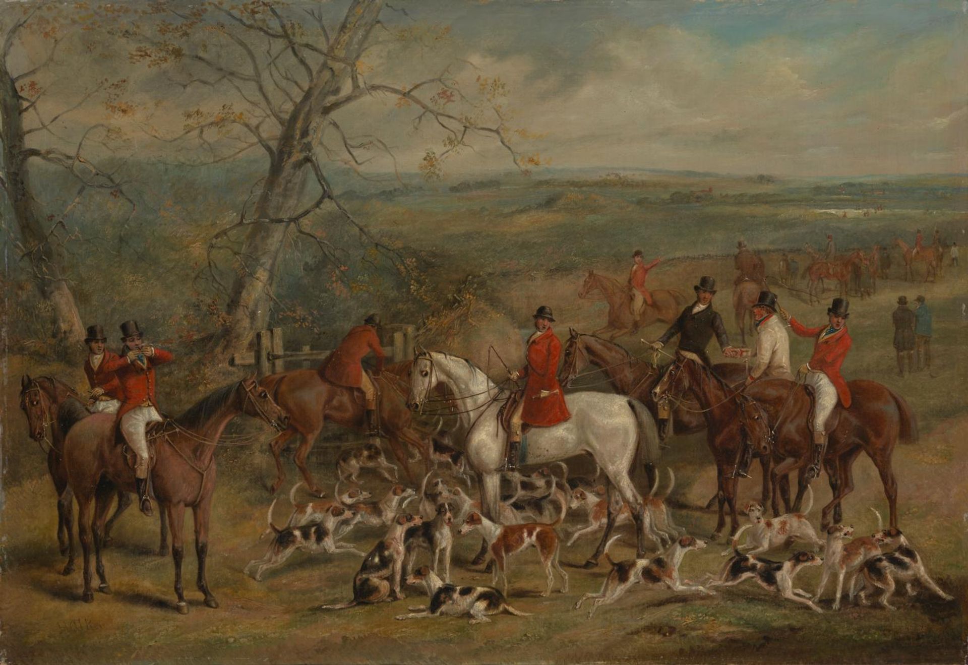 The Belvoir Hunt: The Meet by Henry Thomas Alken