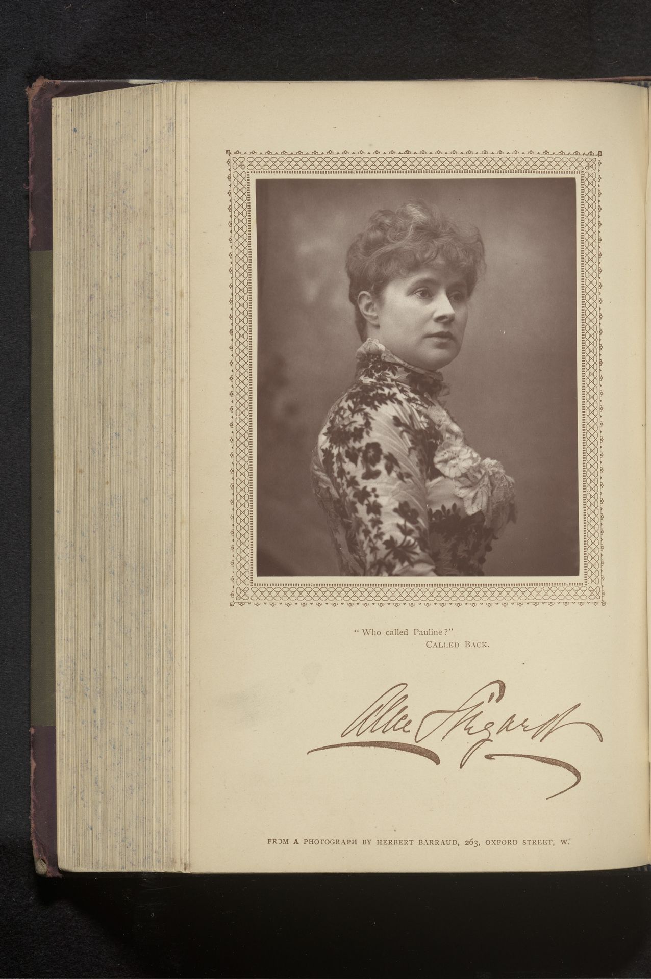 Portret van een onbekende vrouw by The St. James's Photographic Company