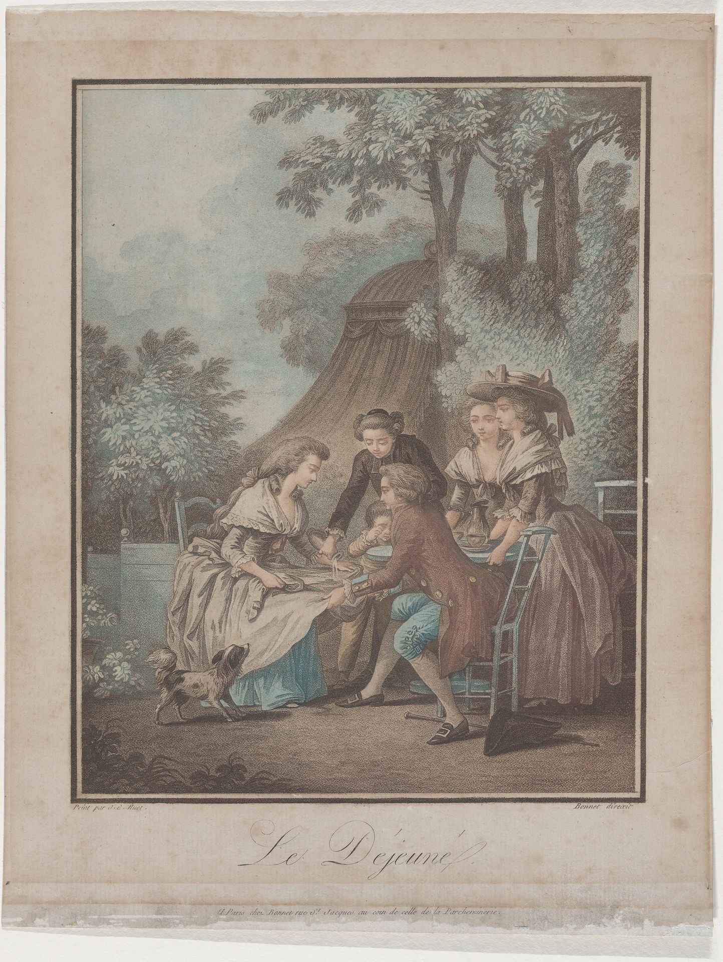 The Lunch by Louis Marin Bonnet