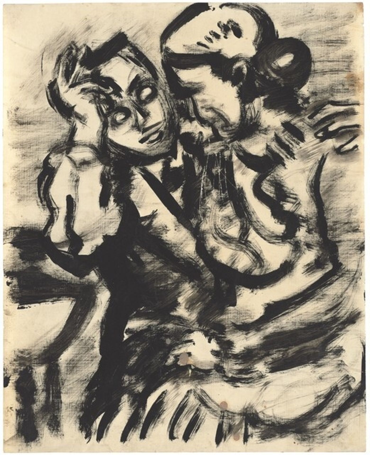 Untitled (Seated Couple) by Mark Rothko