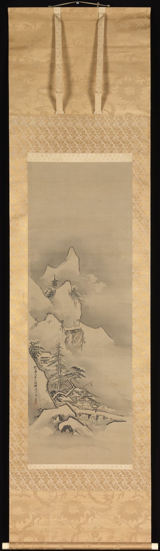 Winter Landscape by Kano Tan'yū