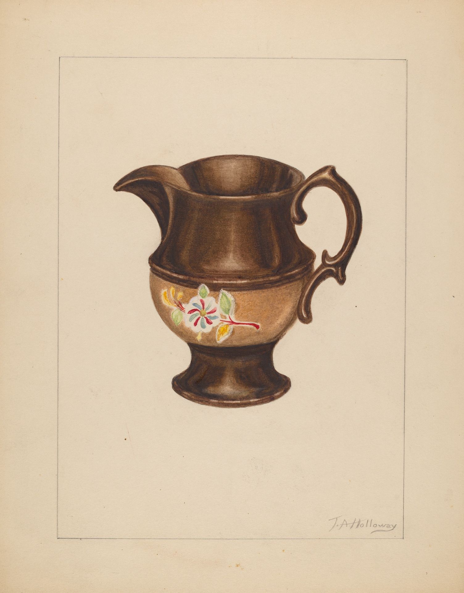 Small Pitcher by Thomas Holloway