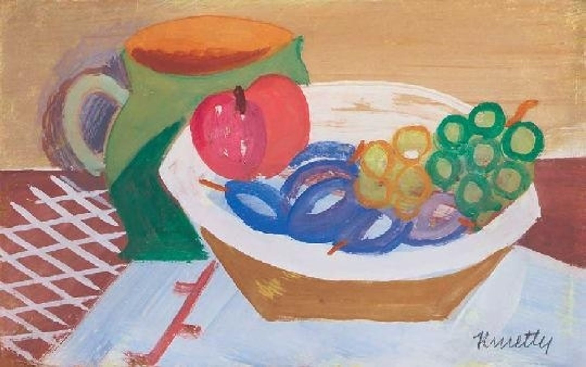 Still Life by Kmetty János