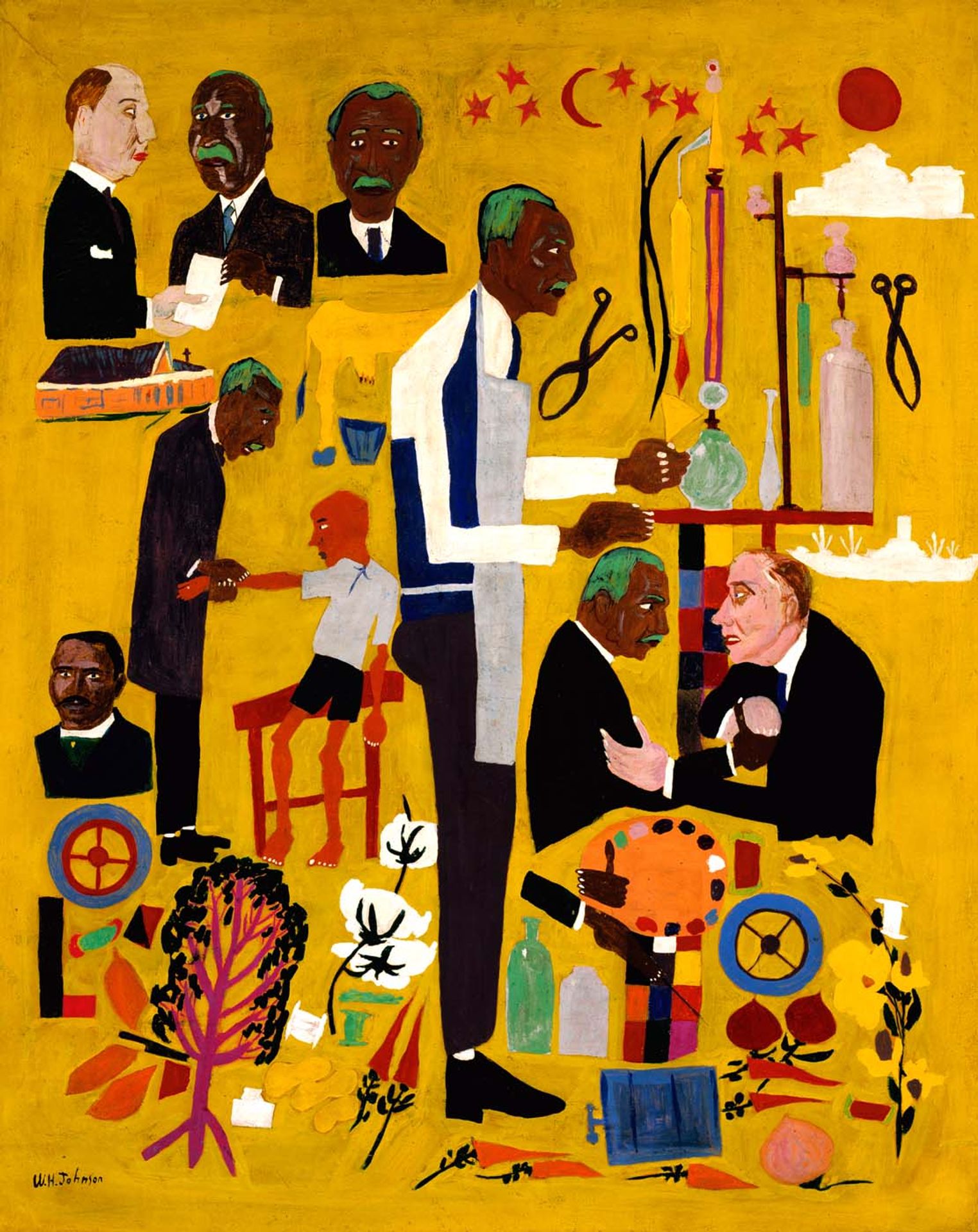 Dr. George Washington Carver by William H. Johnson