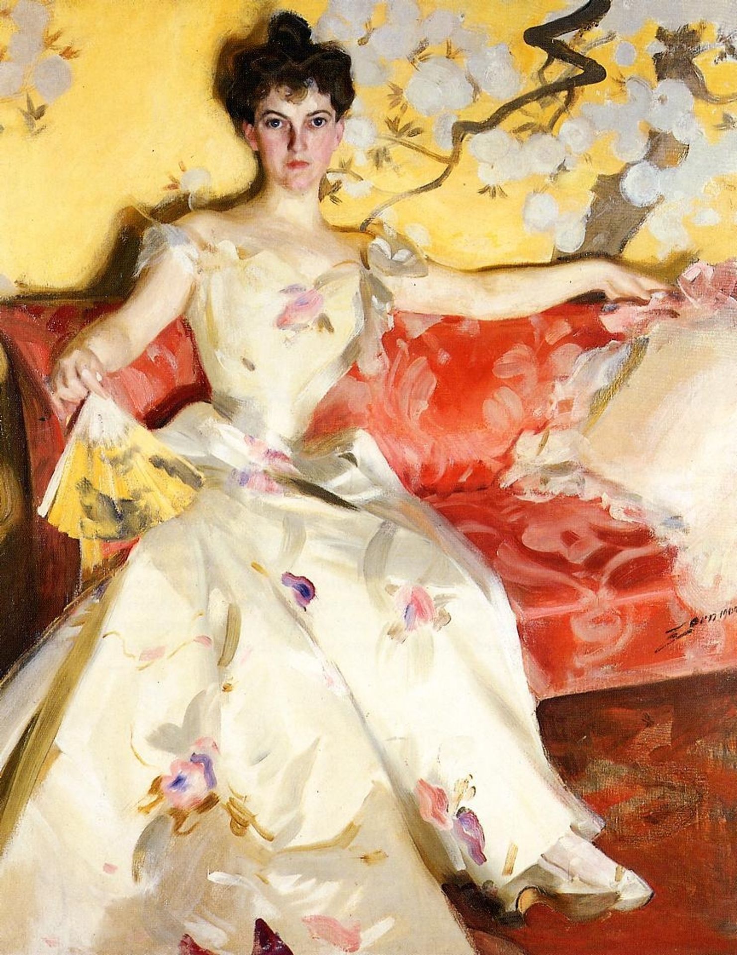 Portrait of Elizabeth Sherman Cameron by Anders Zorn