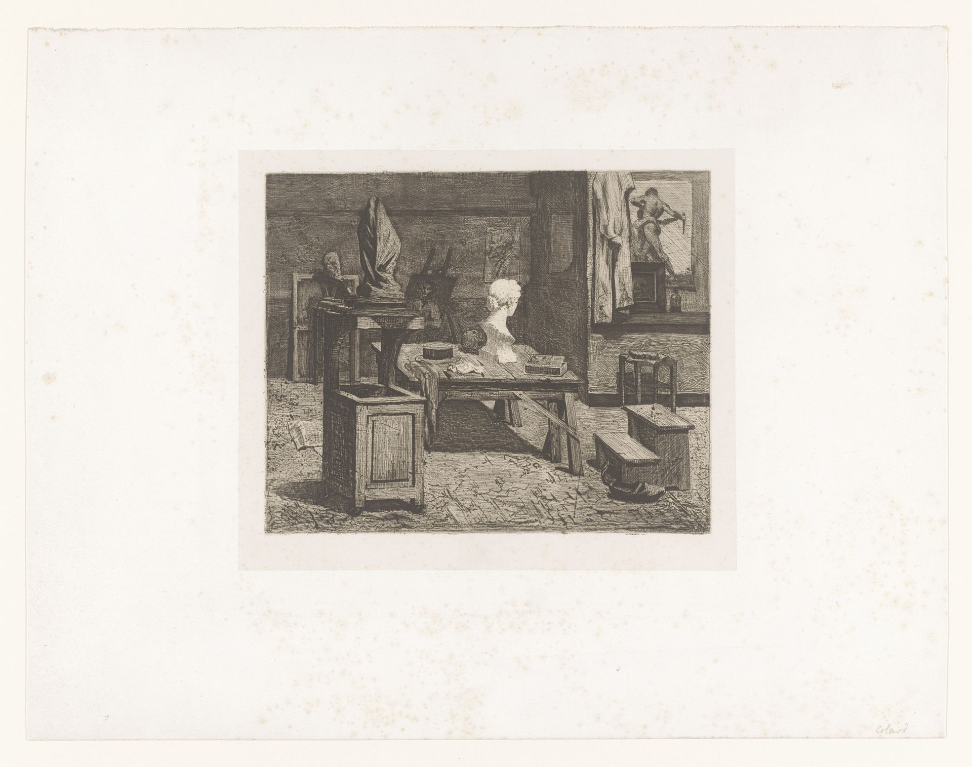 Werkplaats van Josué Dupon by Josué Dupon