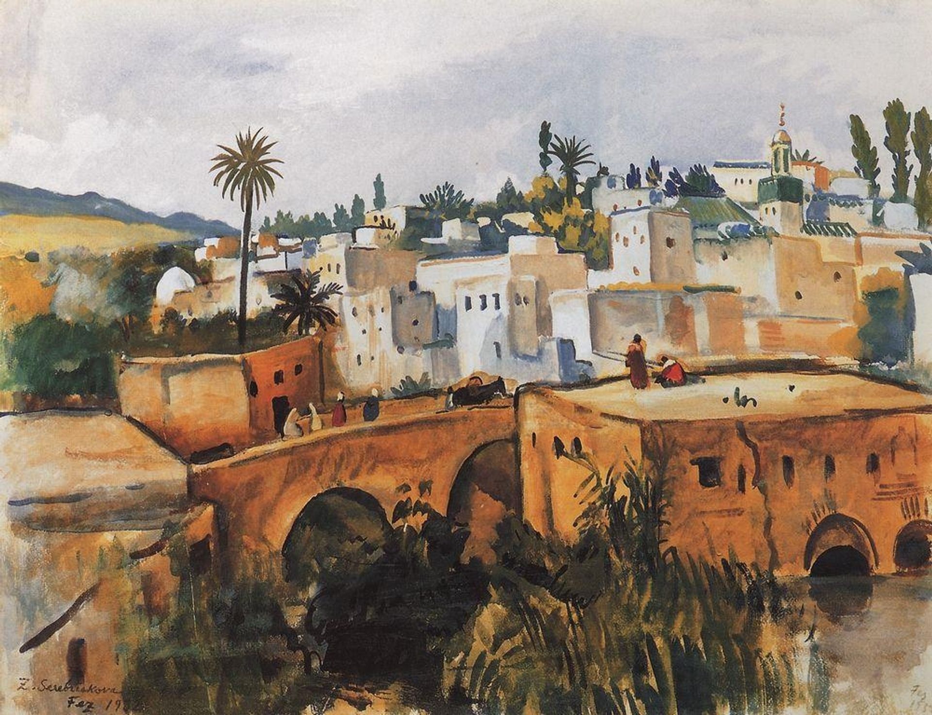 Thes. Morocco by Zinaida Serebriakova