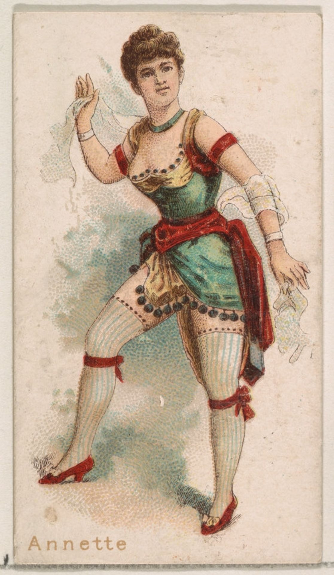 Annette, from the Ballet Queens series (N182) issued by Wm. S. Kimball & Co. by William S. Kimball & Company