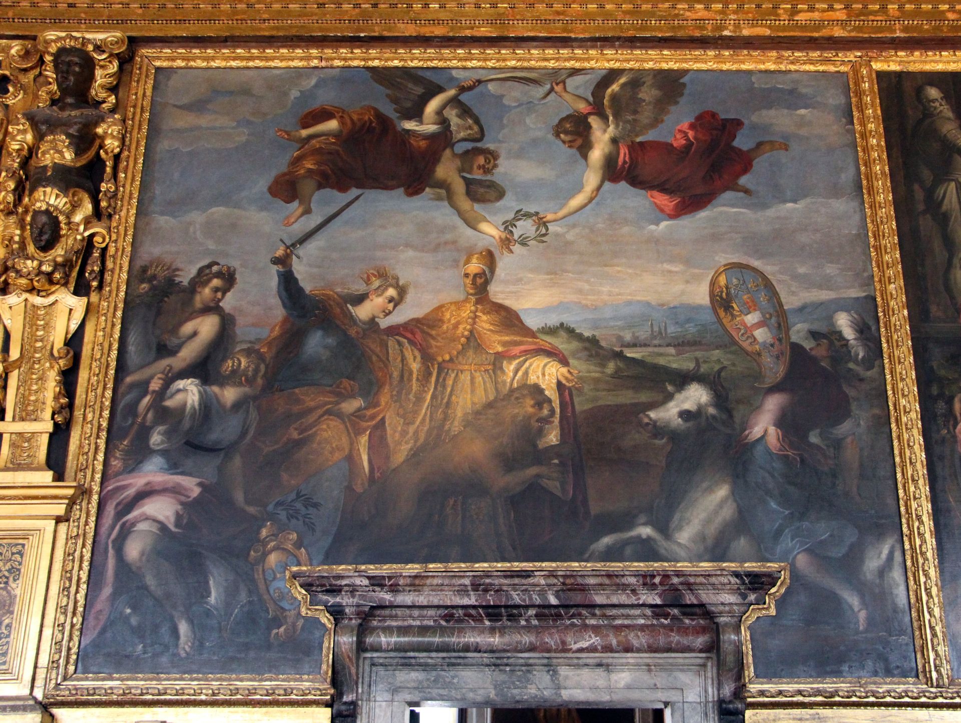 Allegory of the League of Cambrai by Palma il Giovane