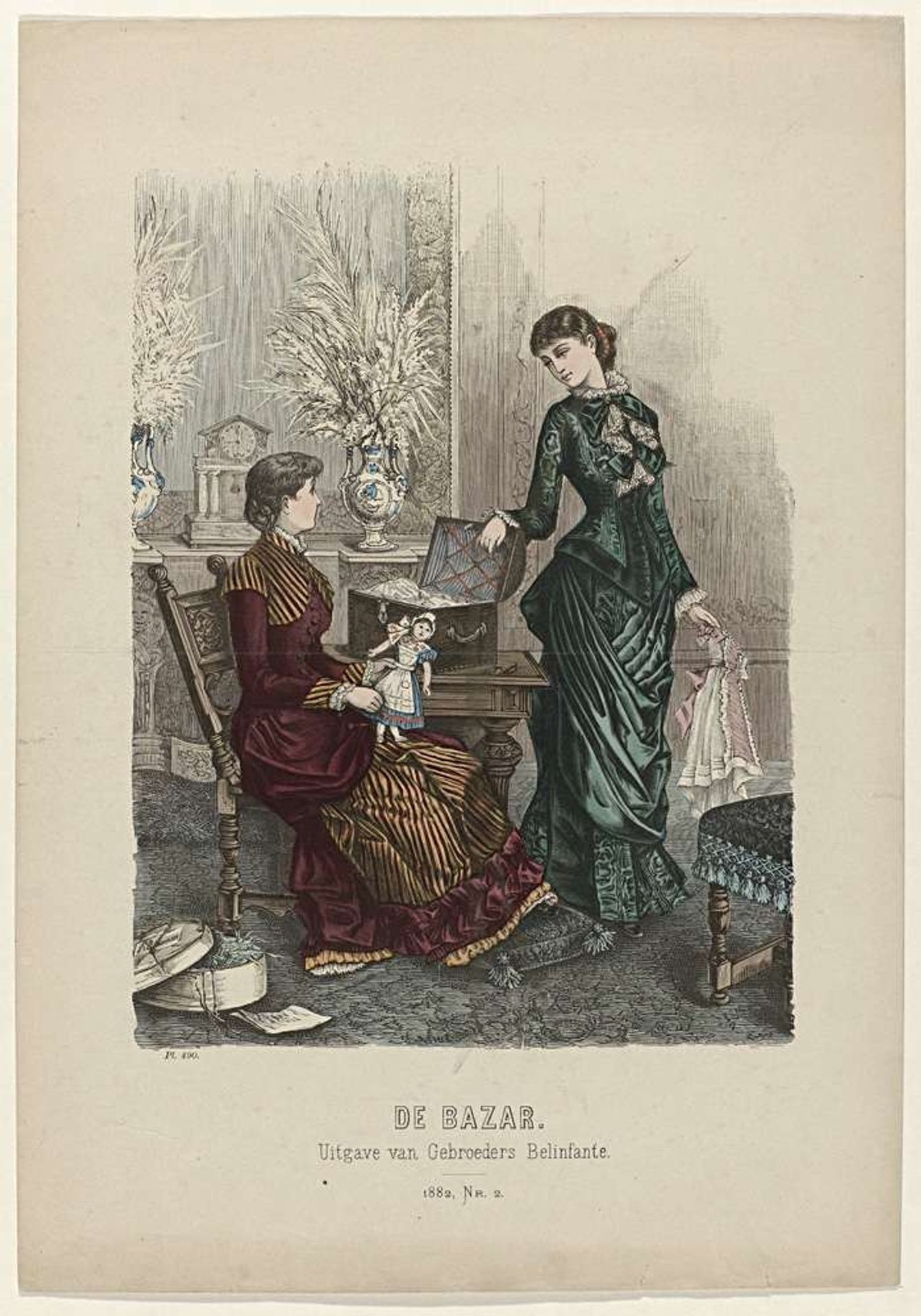 De Bazar, 1882, Nr. 2, Pl. 490 by Anonymous