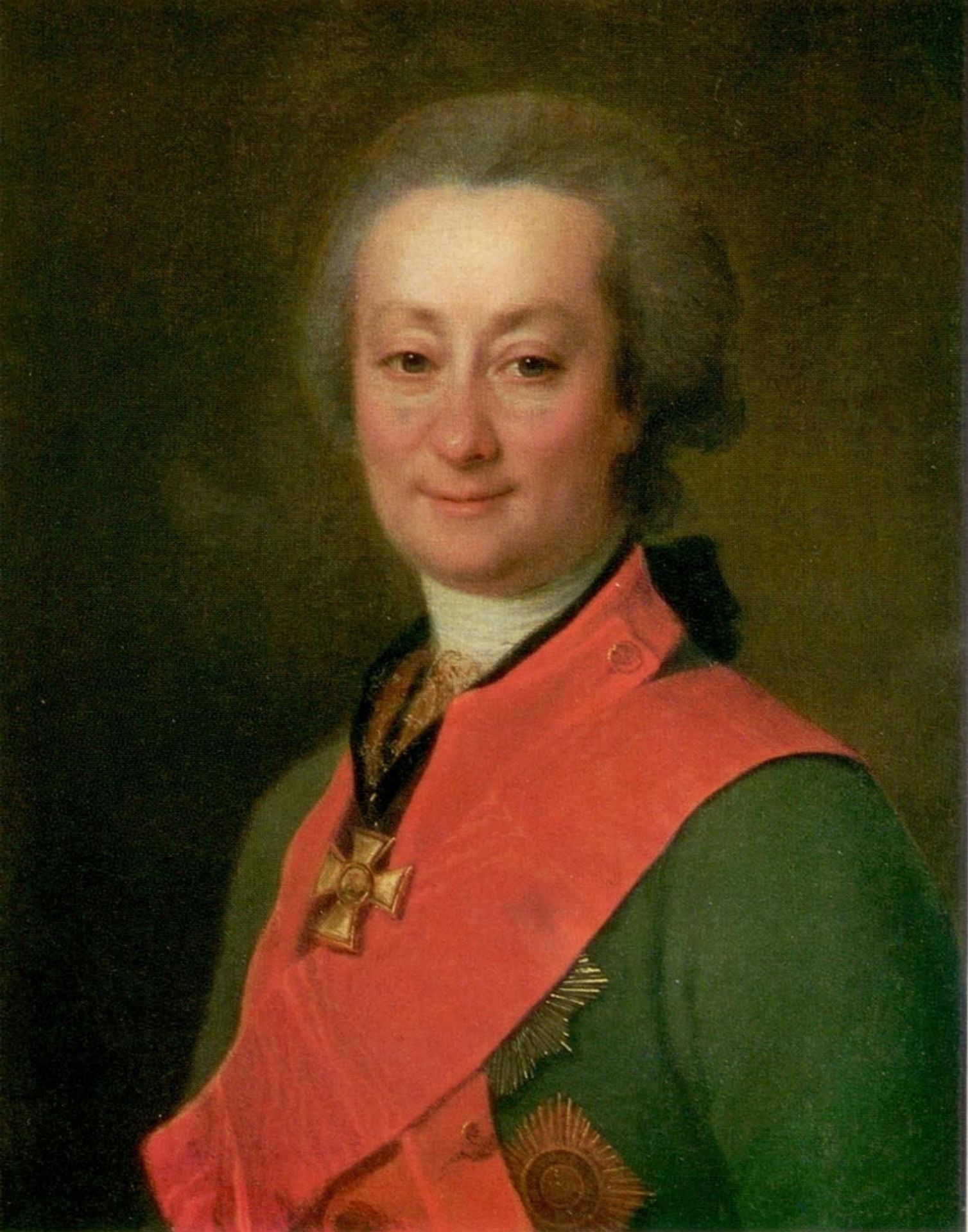 Portrait of Fedor Orlov by Dmitry Levitzky