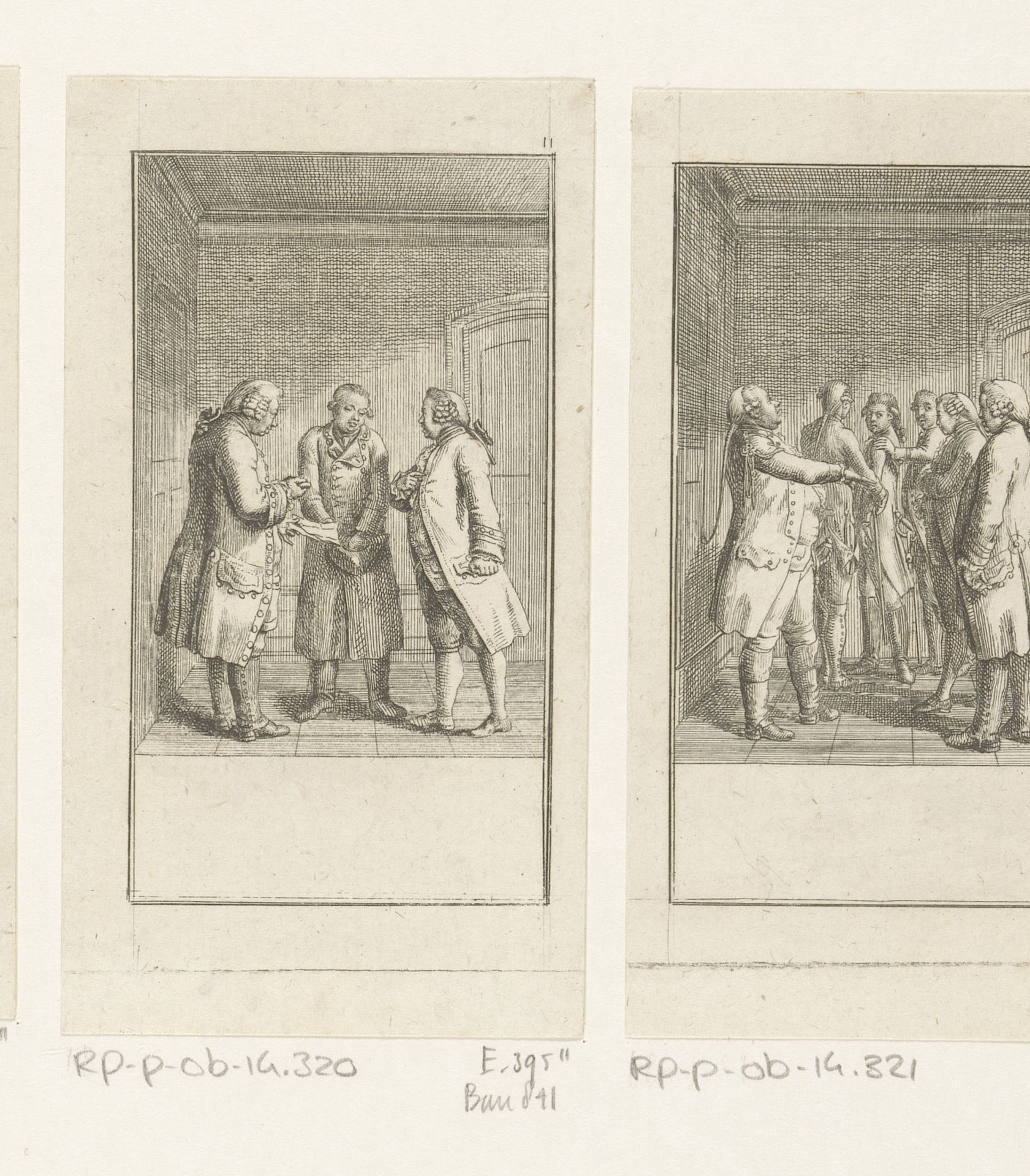 Reinhard ontdekt dat hij werd omgekocht by Daniel Nikolaus Chodowiecki