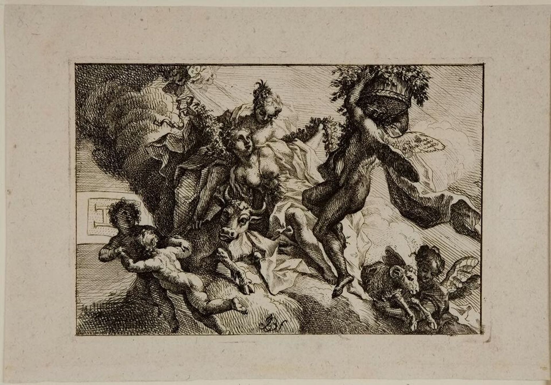 Spring by Johann Georg Bergmüller