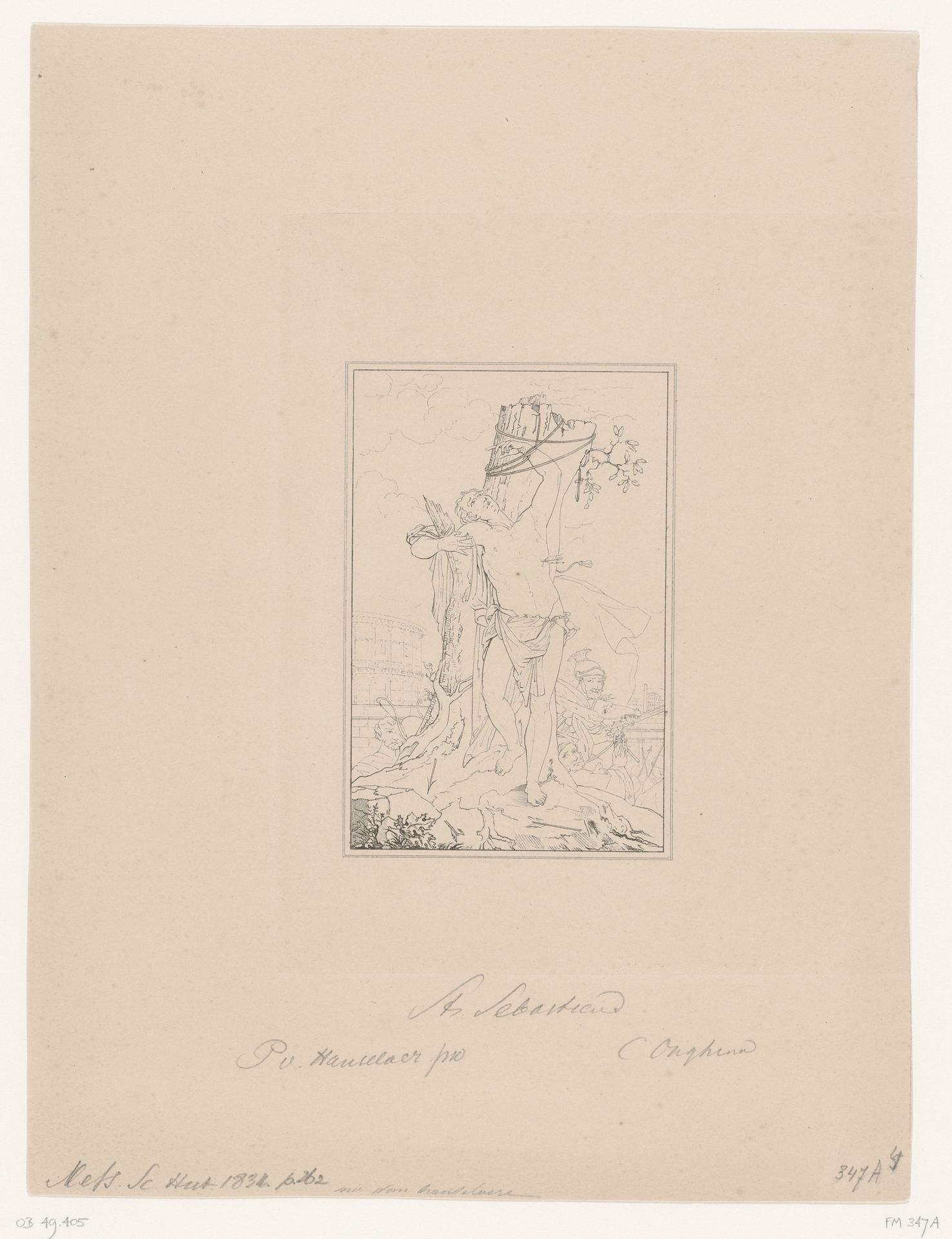 H. Sebastiaan by Charles Onghena