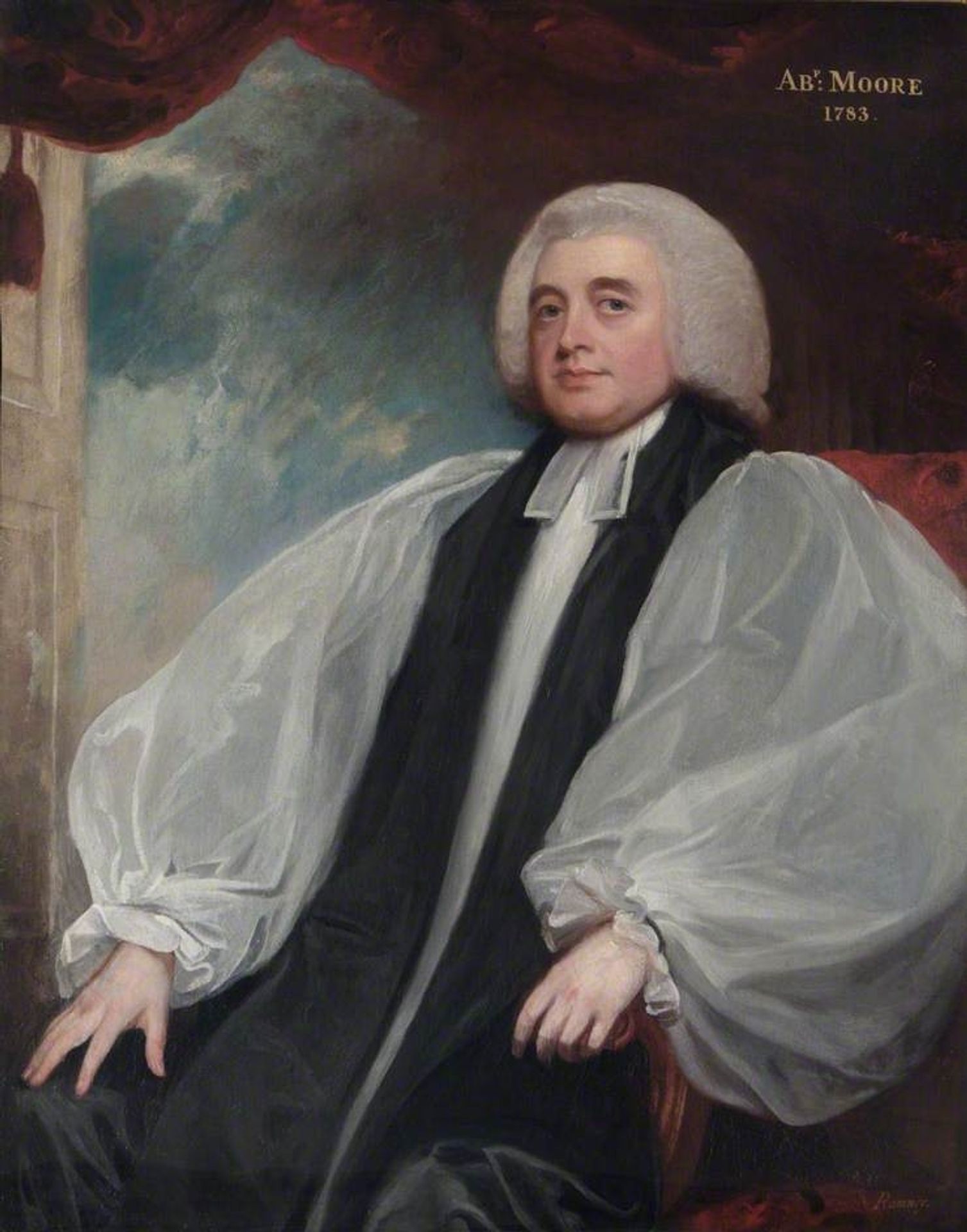 John Moore (1730–1805), Archbishop of Canterbury by George Romney