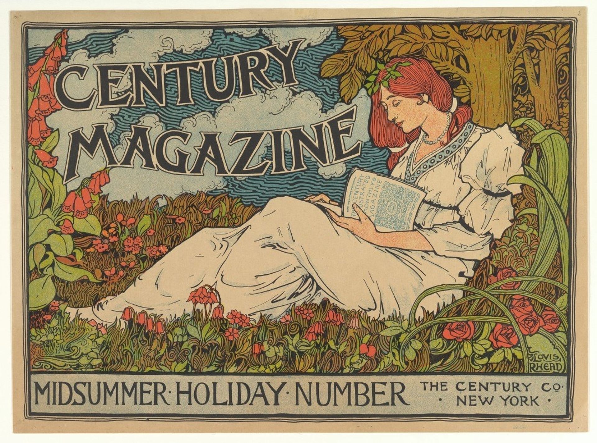 Century Magazine – Midsummer Holiday Number by Louis Rhead