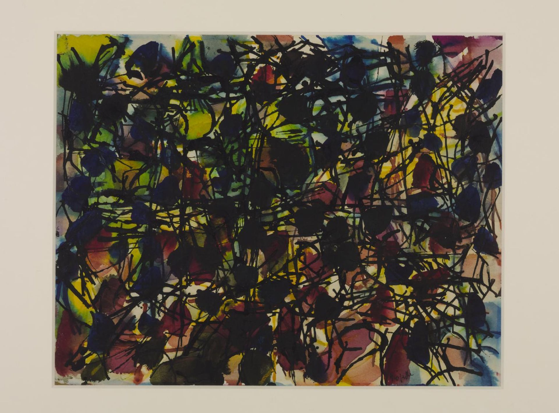 Trellis by Jean-Paul Riopelle