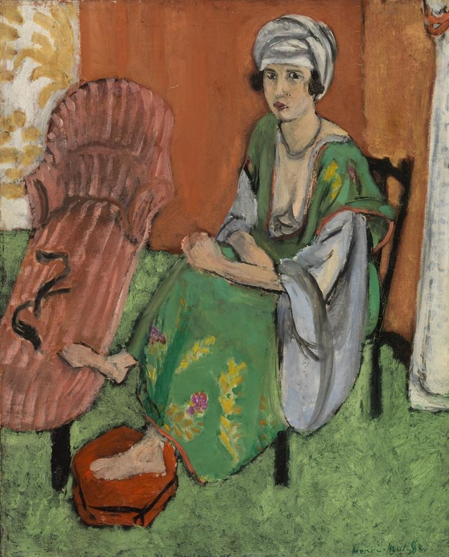 The Green Dress by Henri Matisse