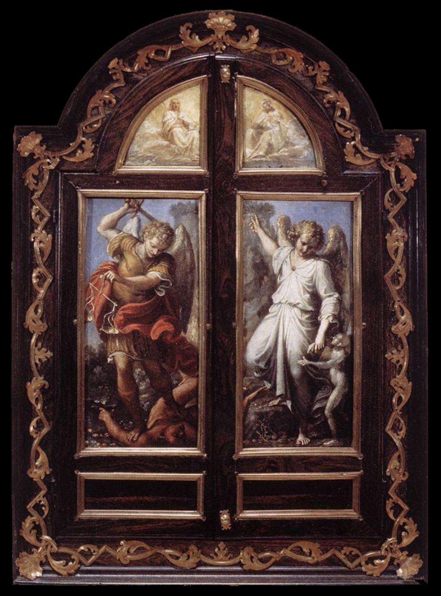 Triptych by Annibale Carracci