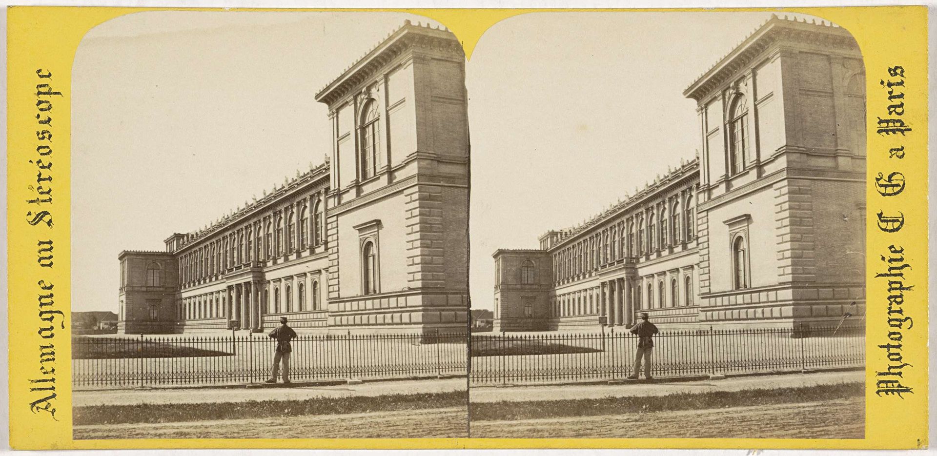 Alte Pinakothek in München, Duitsland by Charles Gaudin