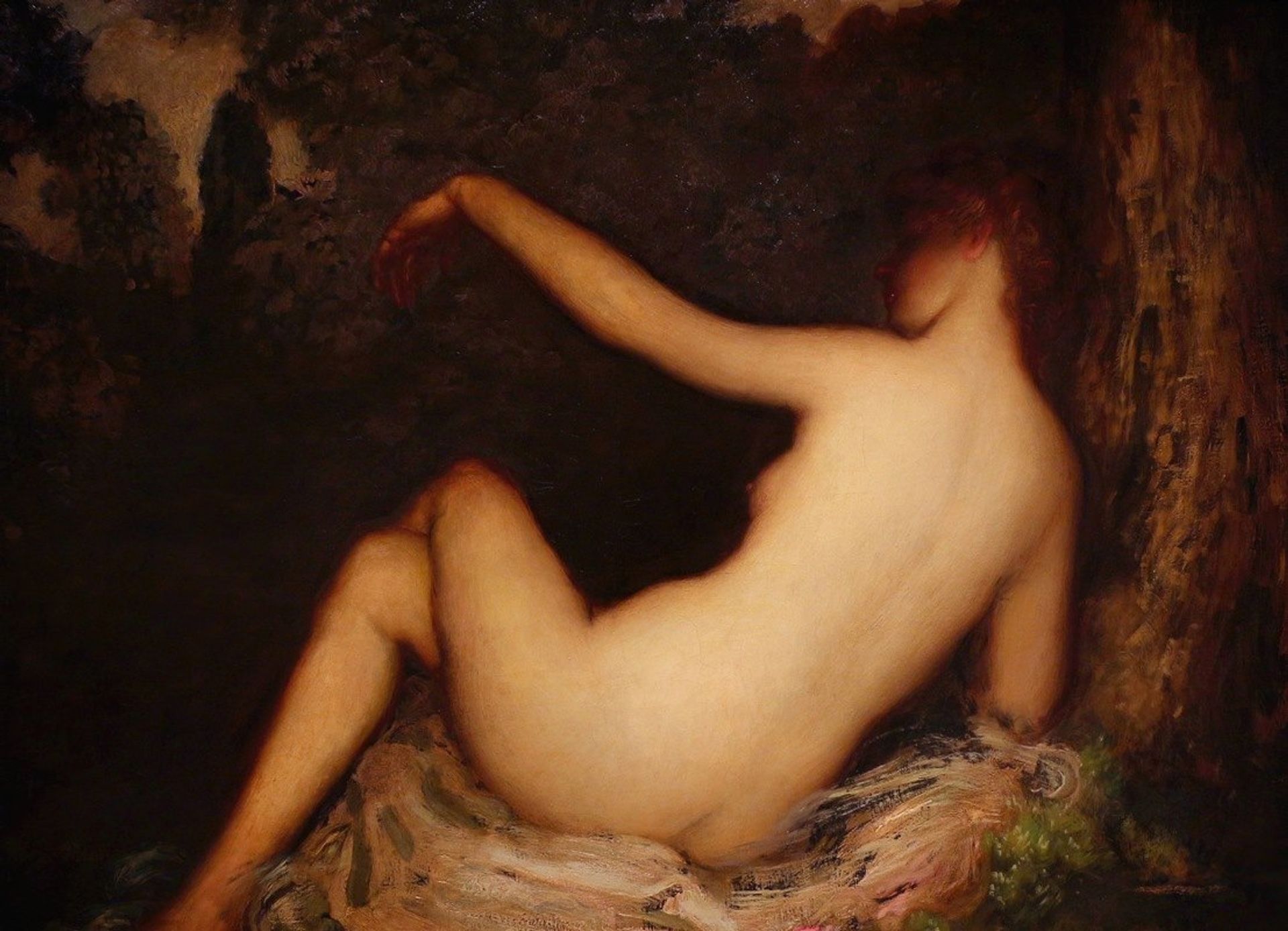 The butterfly by Arthur Bowen Davies