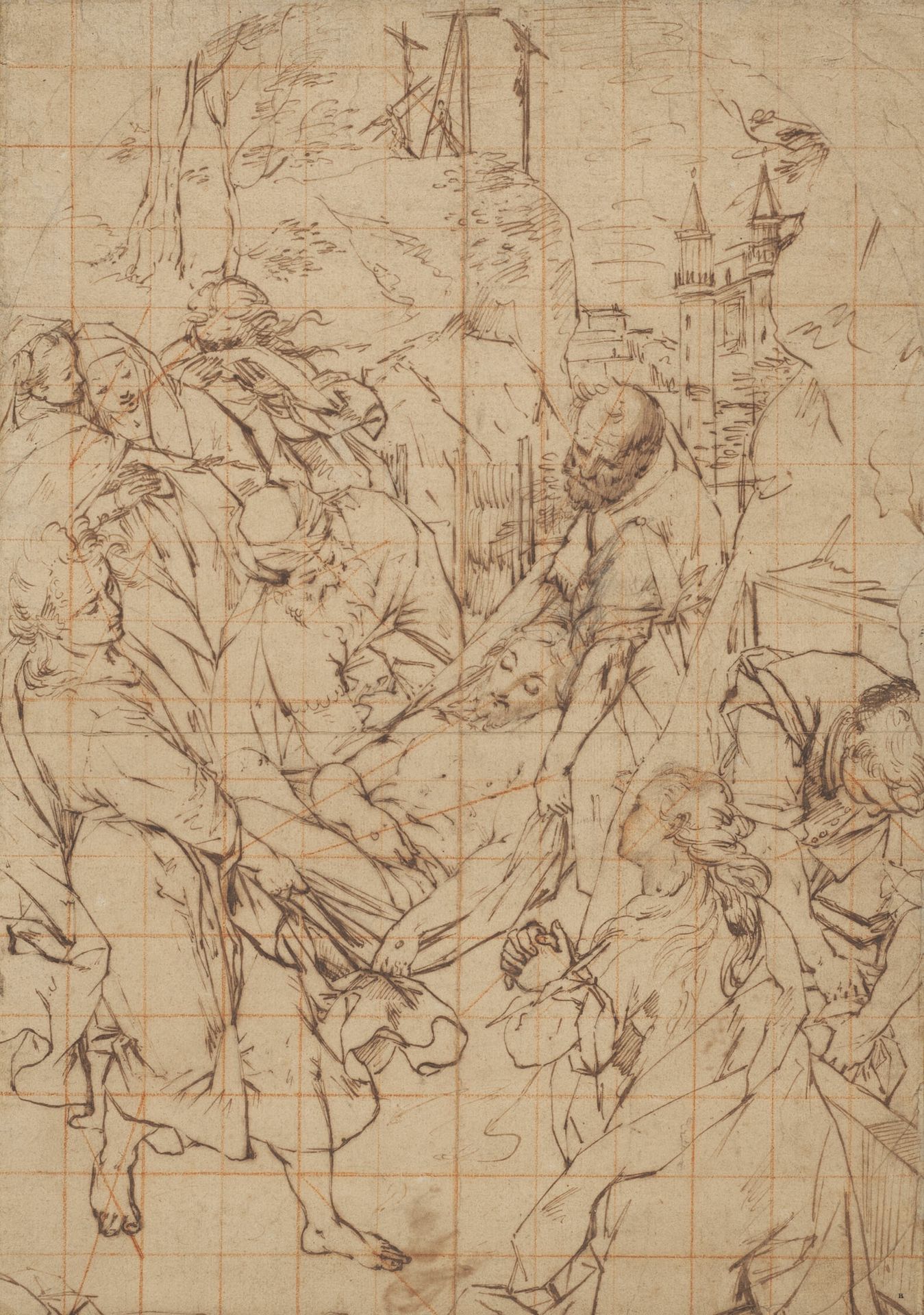 The Entombment of Christ by Federico Barocci