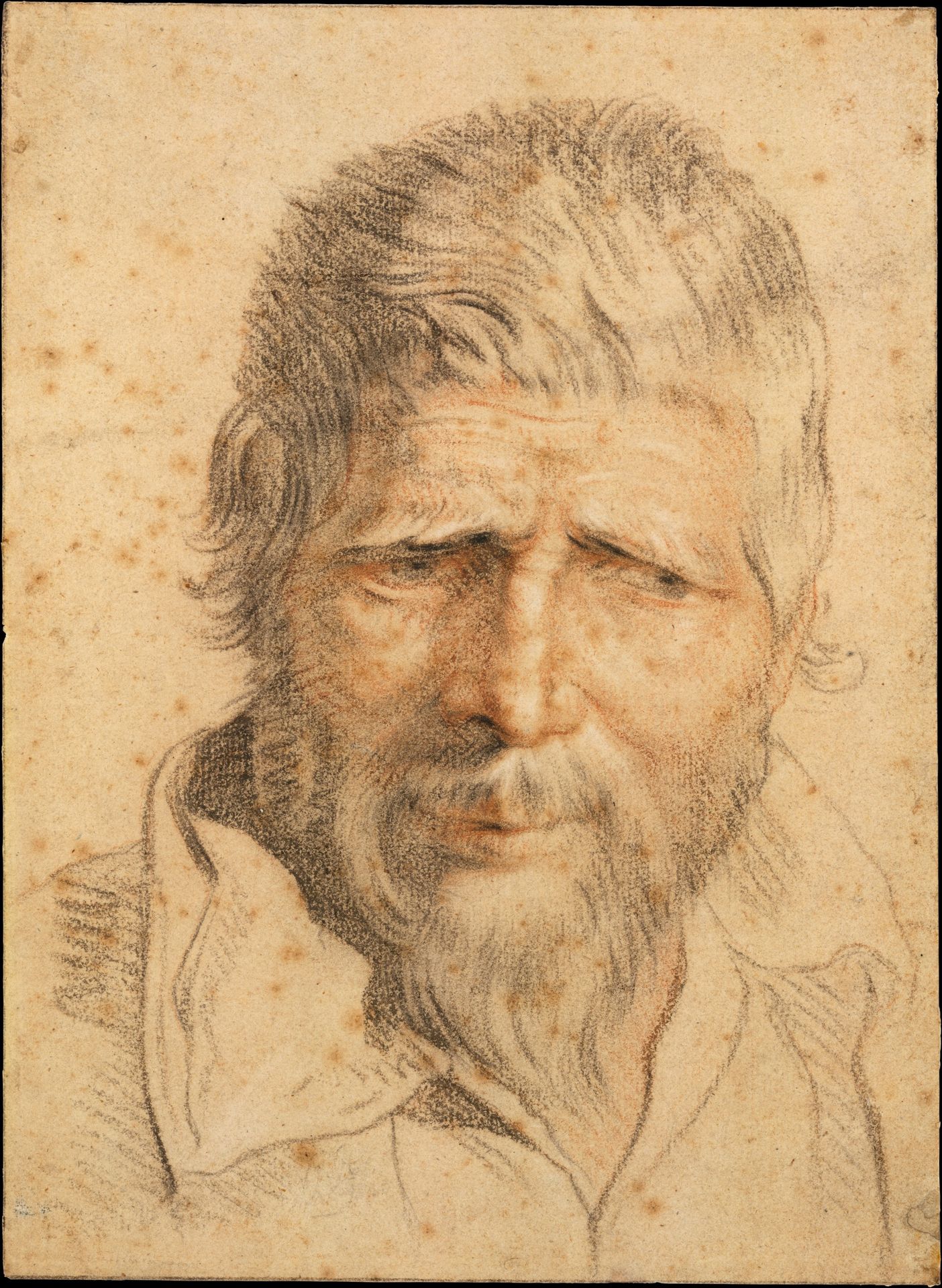 Head of a Man by Flemish