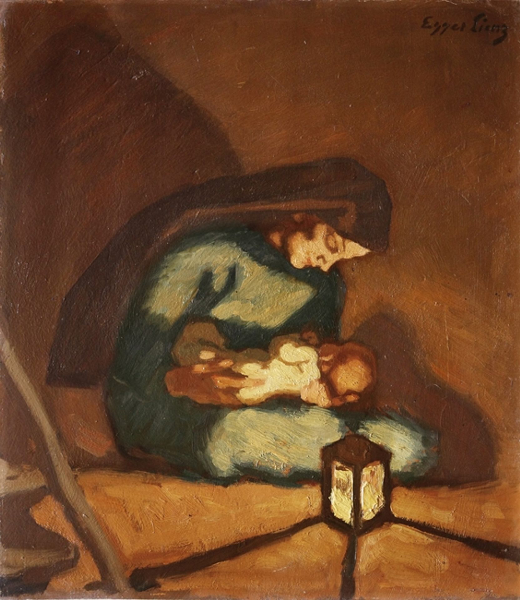 Madonna by Albin Egger-Lienz