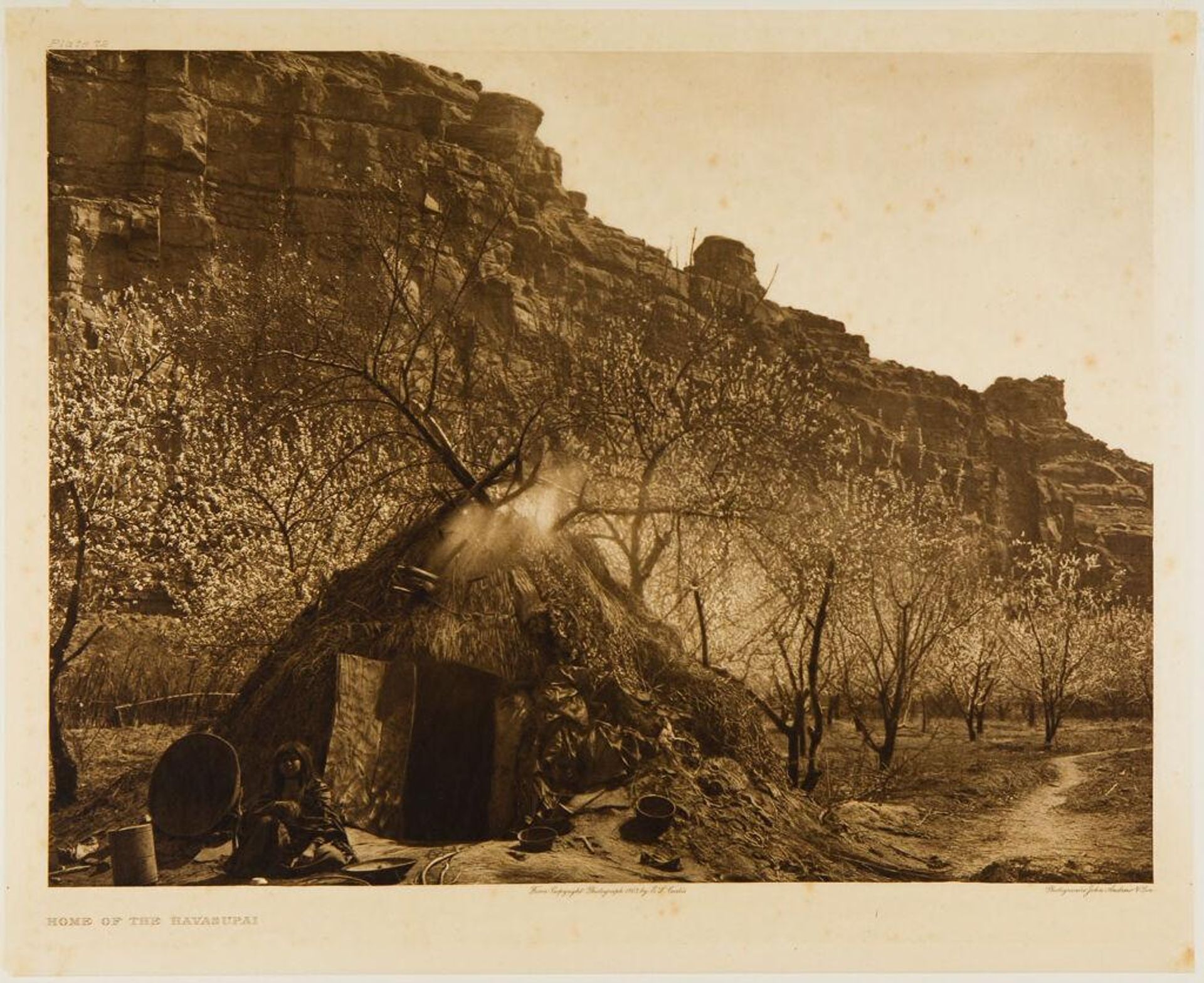 Home of the Havasupai by Edward Sheriff Curtis