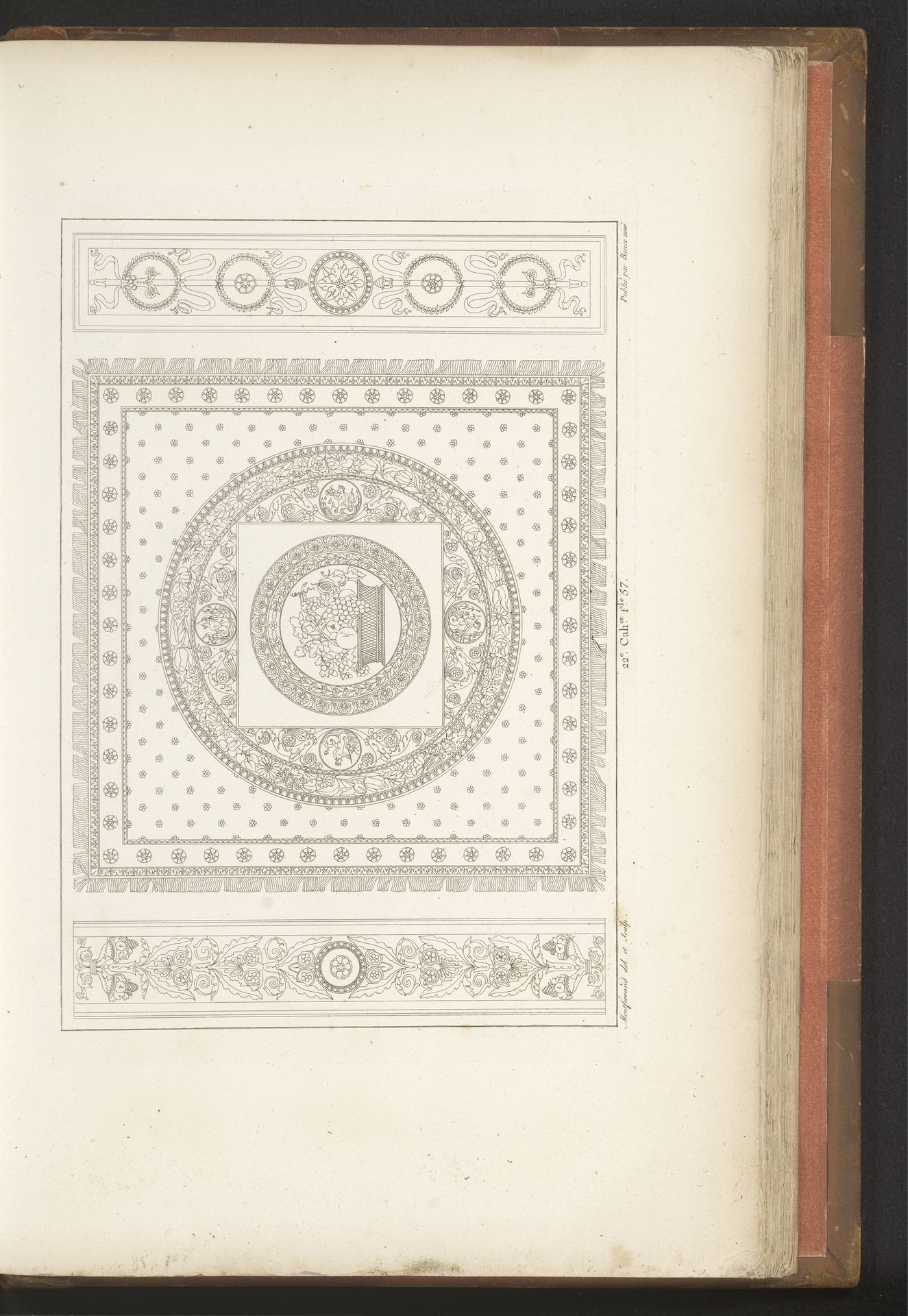 Vloerkleed by August Ricard de Montferrand