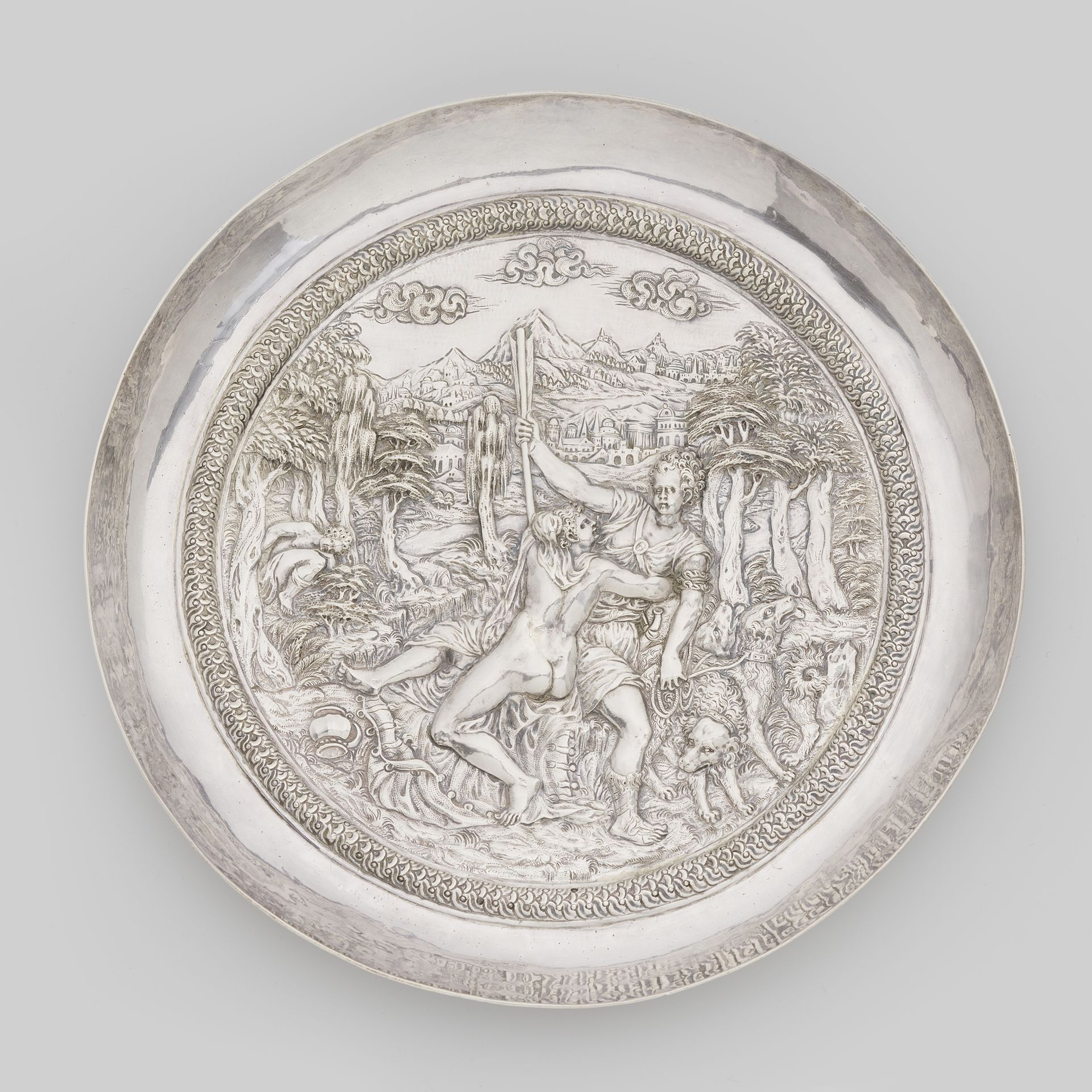 Drinkschaal met Venus en Adonis by Hans (?) Jamnitzer