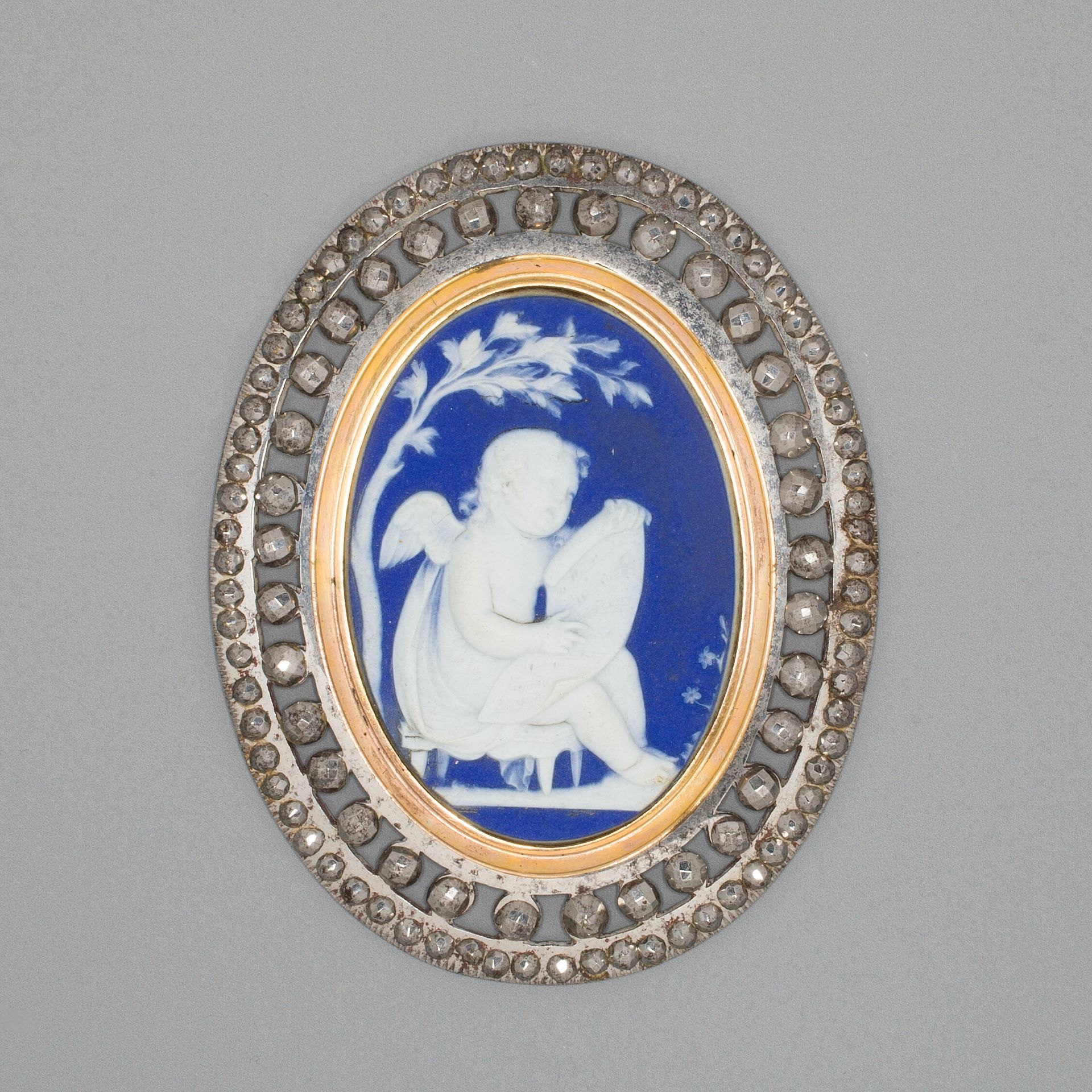 Medallion with Cupid Singing by Wedgwood Manufactory