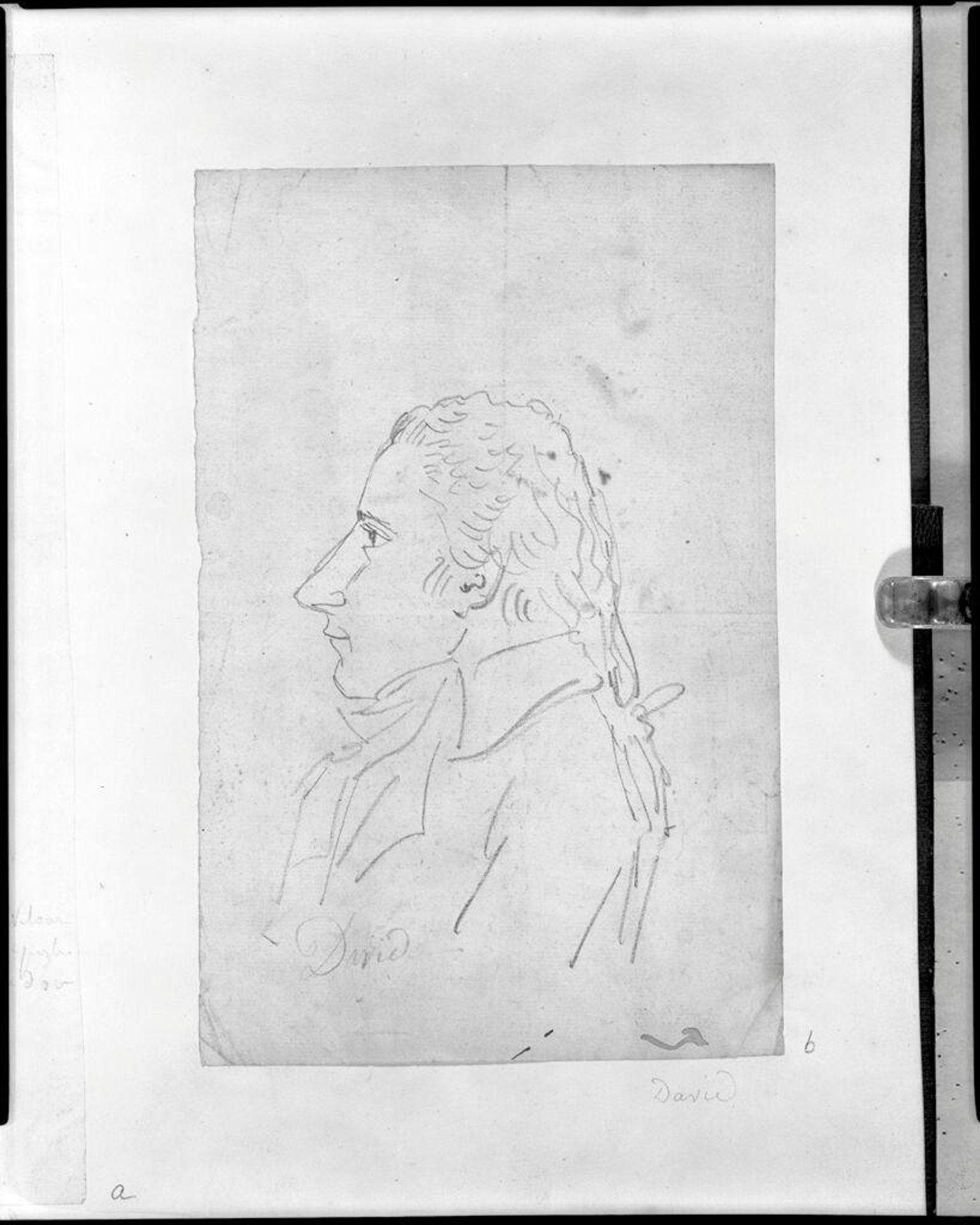 Profile Portrait of a Man by Pierre-Jean David d'Angers