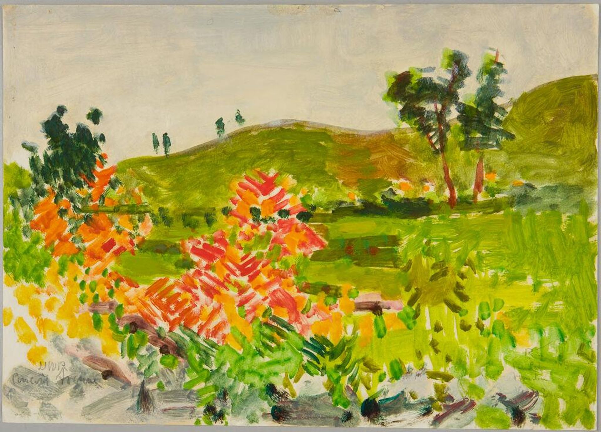 Concord Avenue Landscape by Denman Waldo Ross