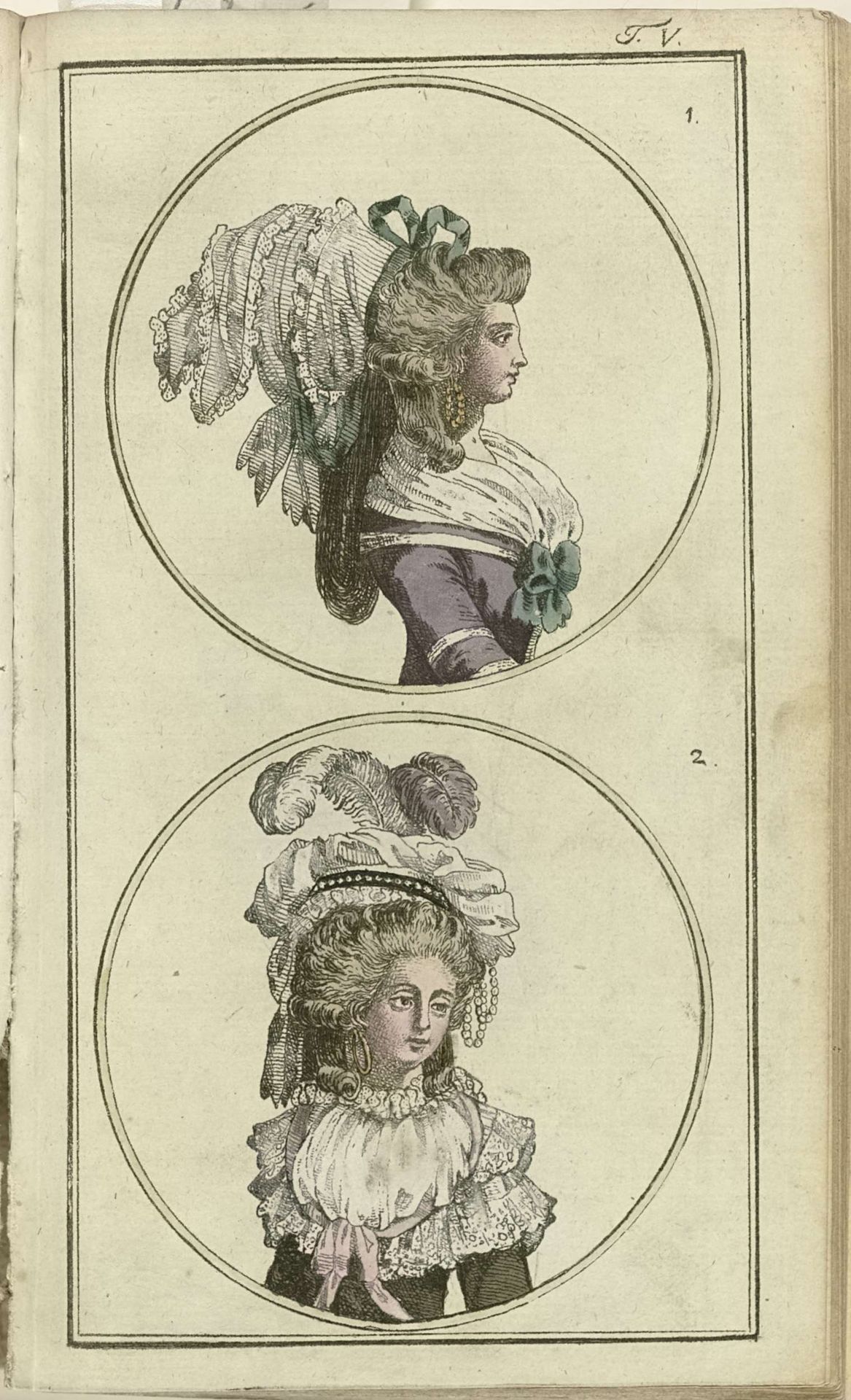 Journal des Luxus und der Moden 1786, Band I, T. 5 by Friedrich Justin Bertuch