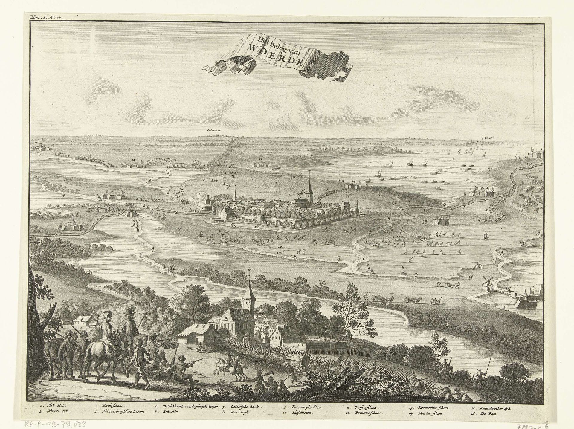 Beleg van Woerden, 1576 by Coenraet Decker