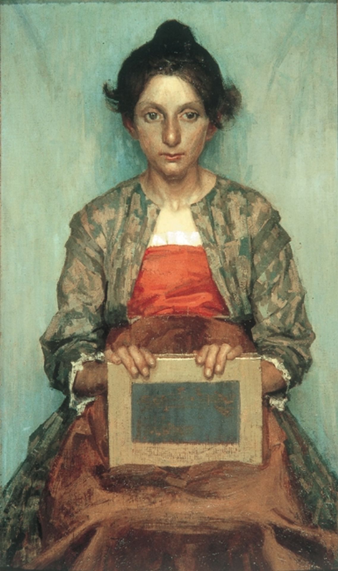 Portrait of a Young Woman (Incipient Maternity) by Pellizza da Volpedo